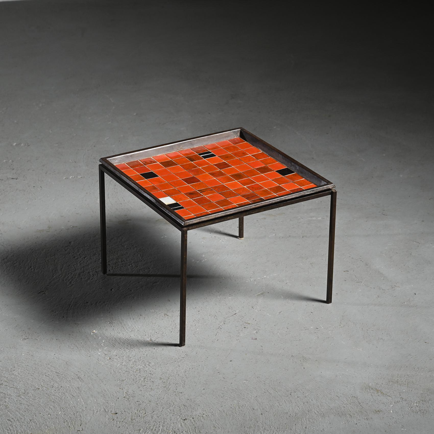 Mesa baja de Mado Jolain y René Legrand, hacia 1955 en venta 5