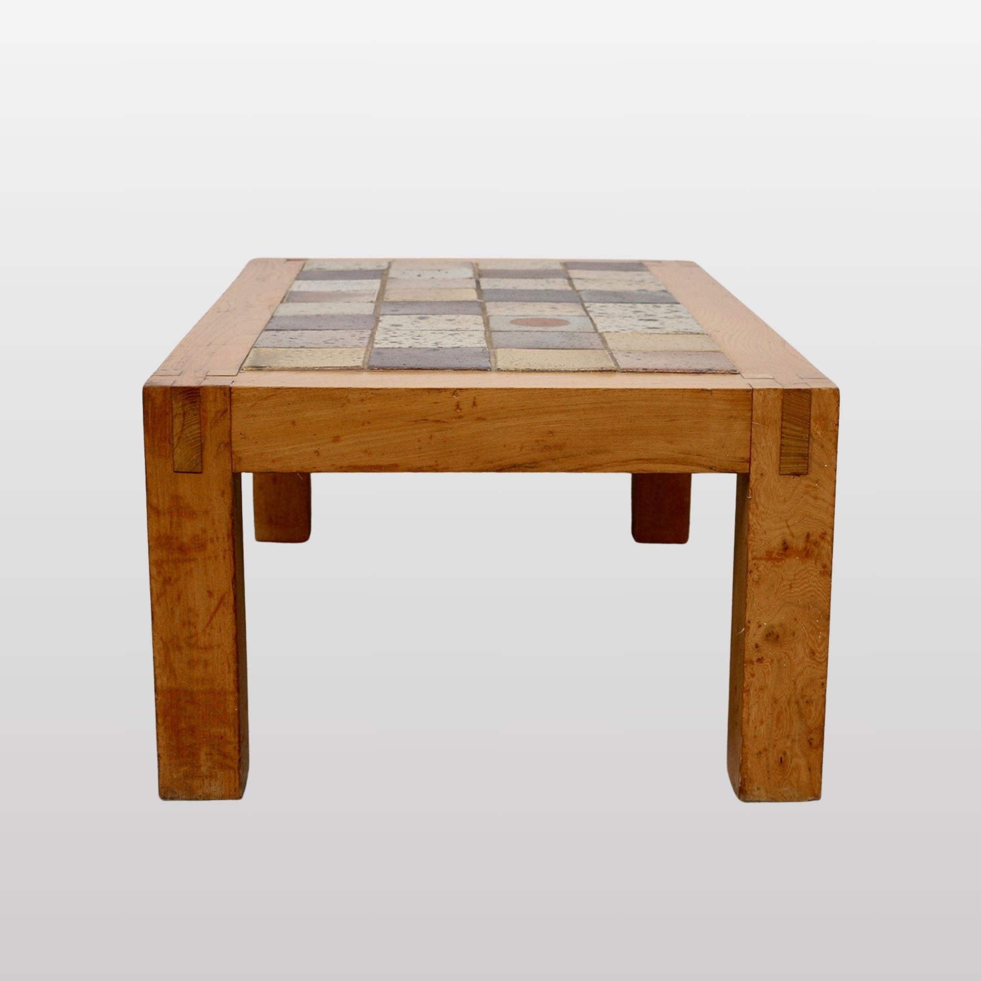 Una mesa de centro, Francia años 60. en Bueno estado para la venta en VILLERS-SUR-MER, FR