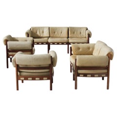 Ensemble de 4 sièges et canapés de salon Coja par Sven Ellekaer , Suède années 1960