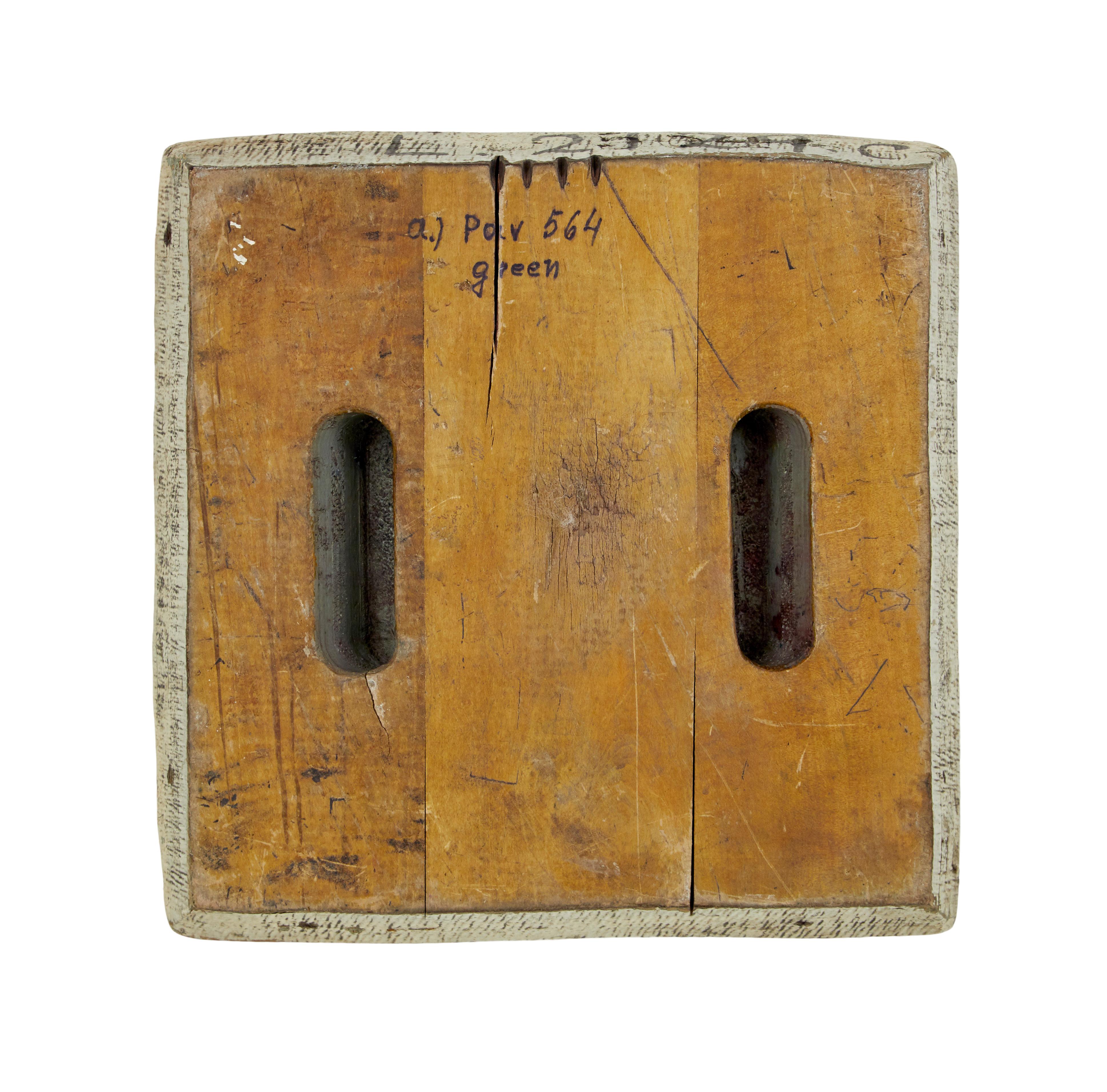 A collection of 10 fabric printing blocks Liberty of London For Sale 9