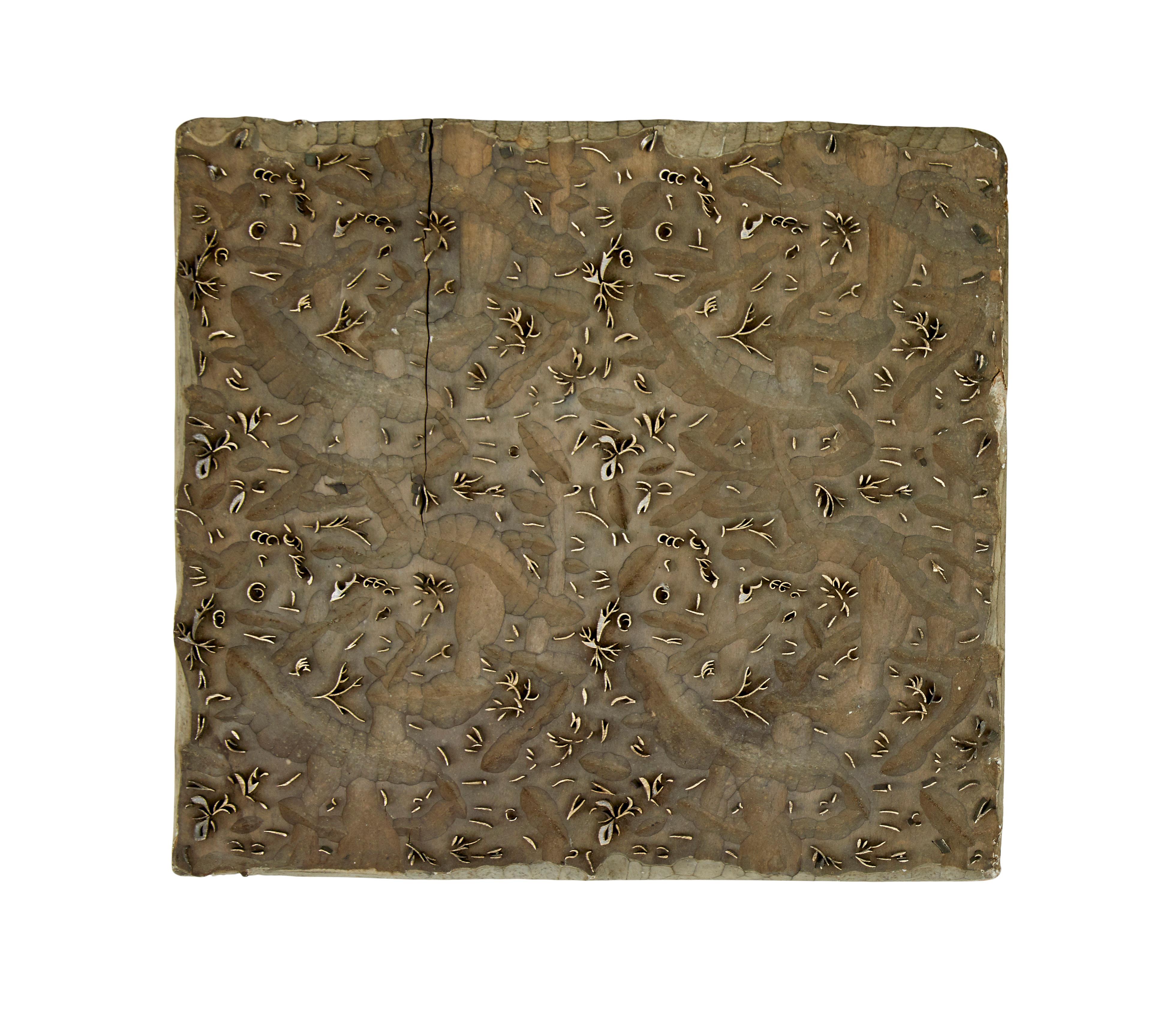 A collection of 10 fabric printing blocks liberty of london circa 1900.

We are pleased to offer this set of 10 hand carved printing blocks, attributed to liberty's of london.

Founded in 1875. Liberty's was well known for it's intricate patterns