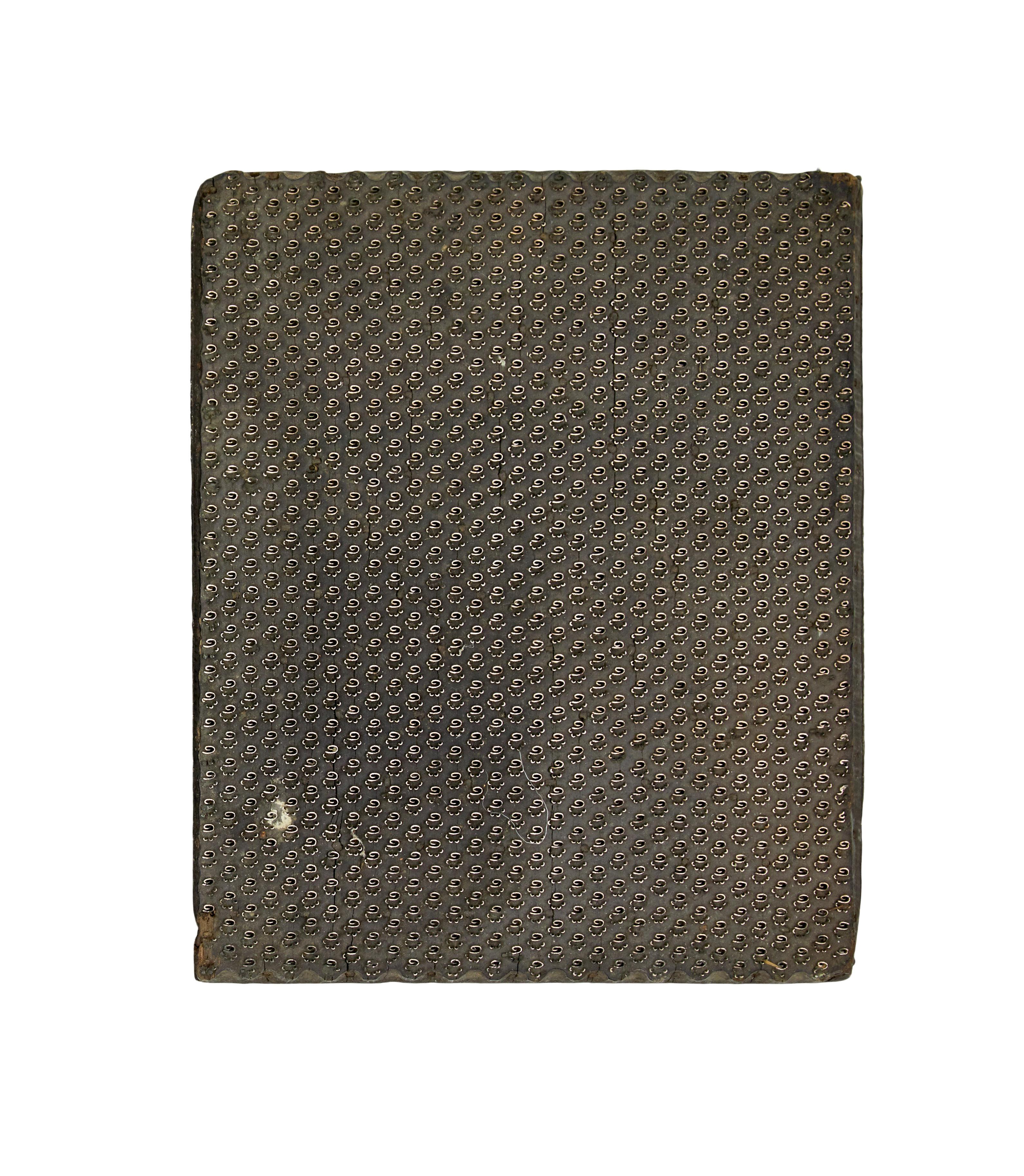 Brass A collection of 10 fabric printing blocks Liberty of London For Sale