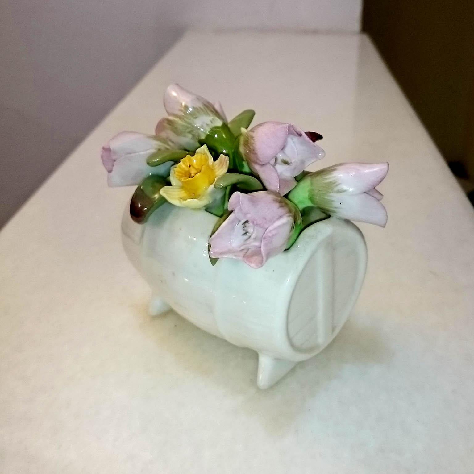 porcelain flower bouquet