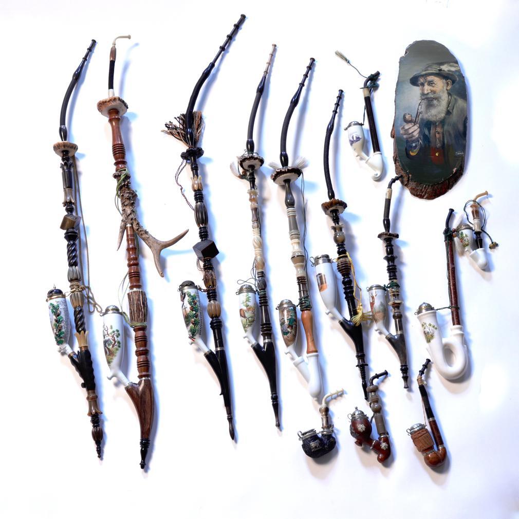 traditional smoke pipe