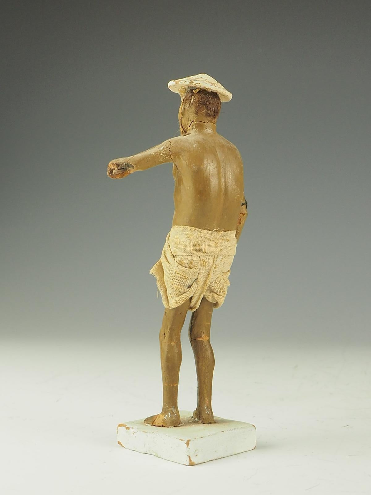 A Collection of 19th Century Clay Indian figures 6