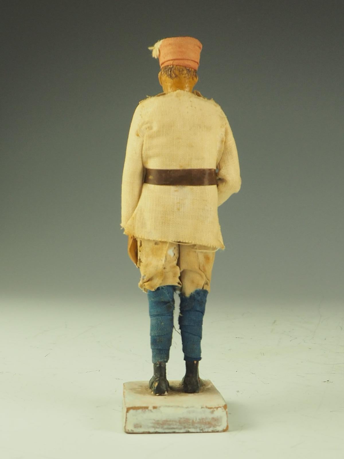 A Collection of 19th Century Clay Indian figures 8