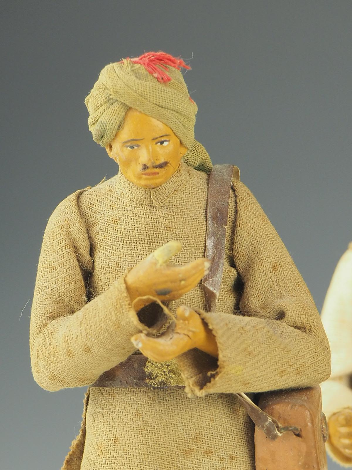 A Collection of 19th Century Clay Indian figures 14