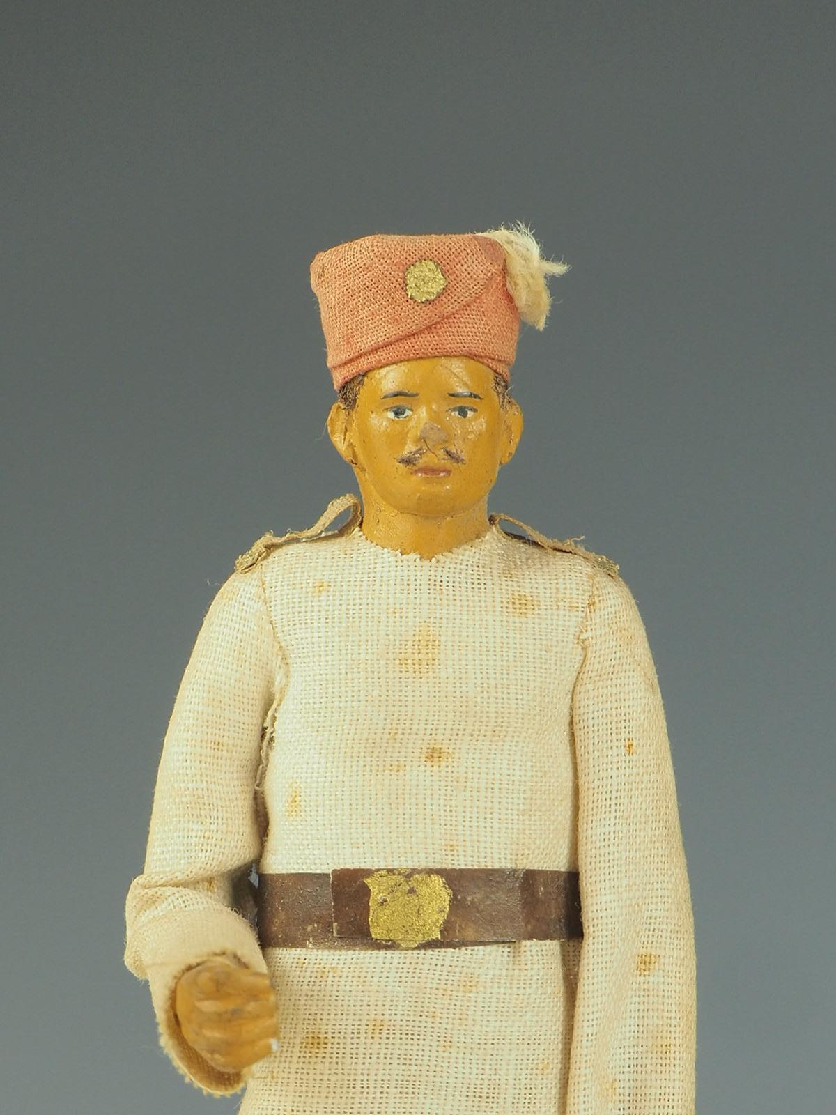 A Collection of 19th Century Clay Indian figures 15