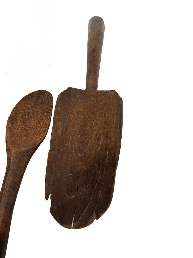 Collection of 19th Century Wooden Spoons For Sale 1