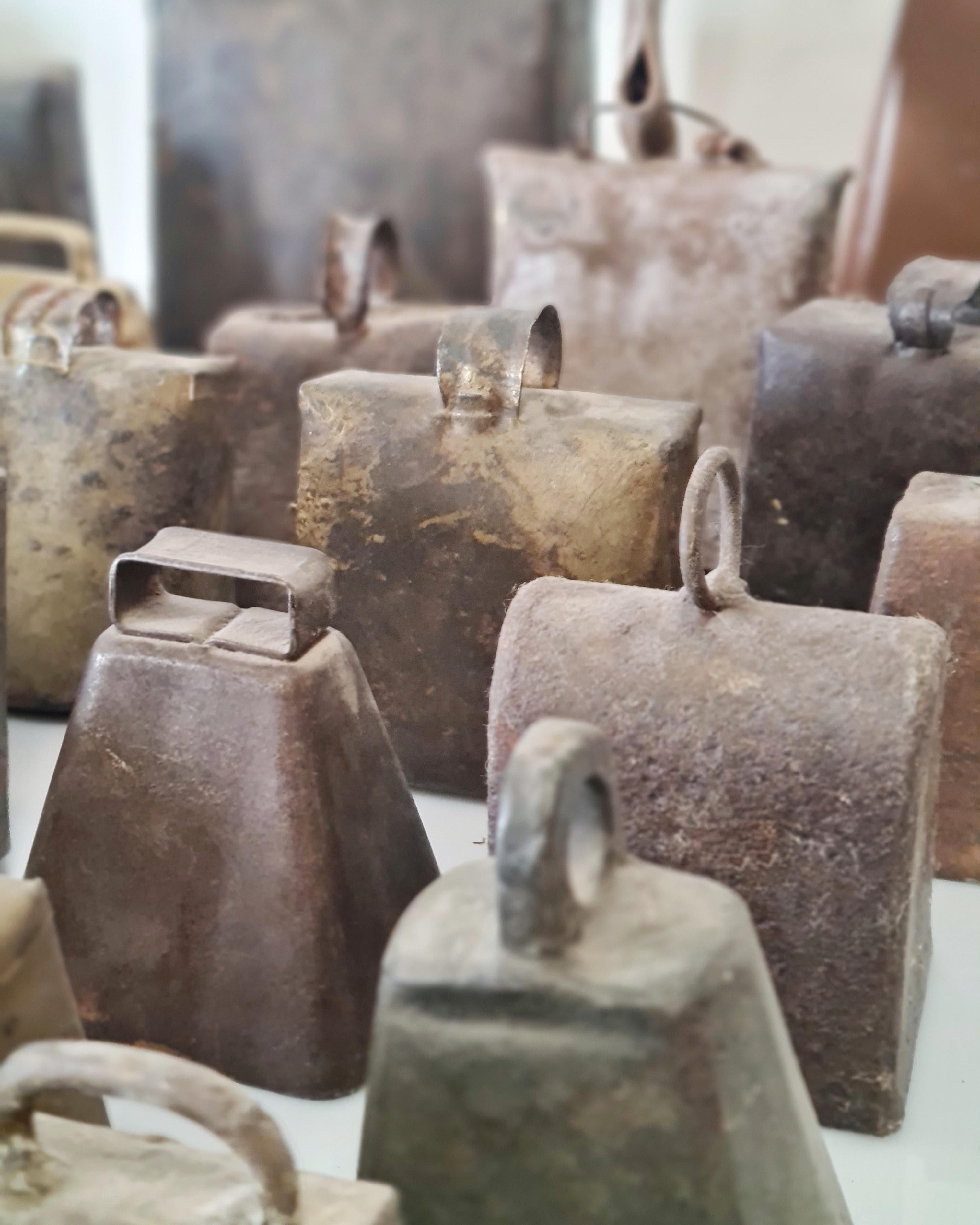 20th Century A Collection of 69 Cowbells For Sale