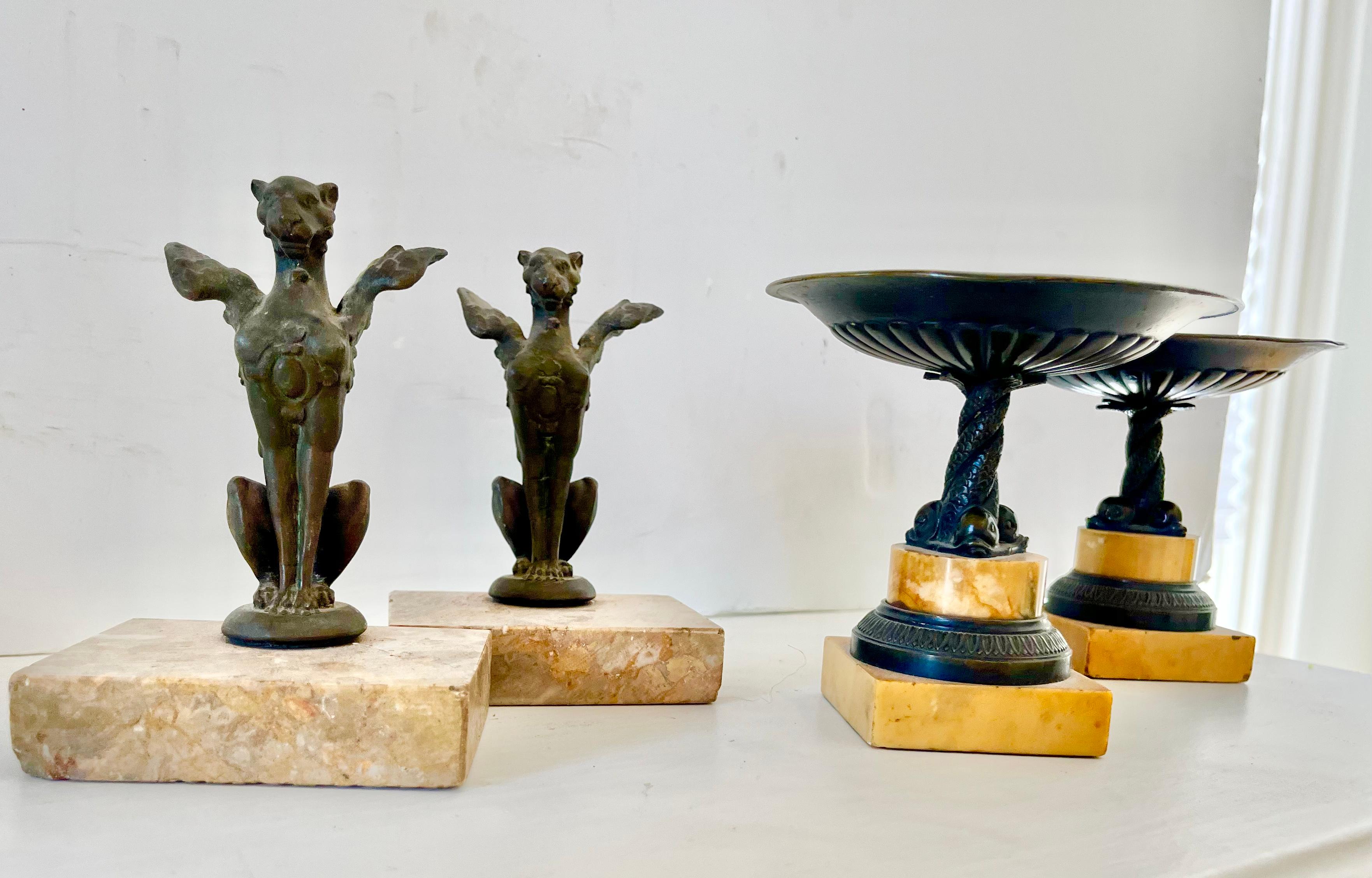 A Collection of Bronze Italian Grand Tour Souvenirs 4