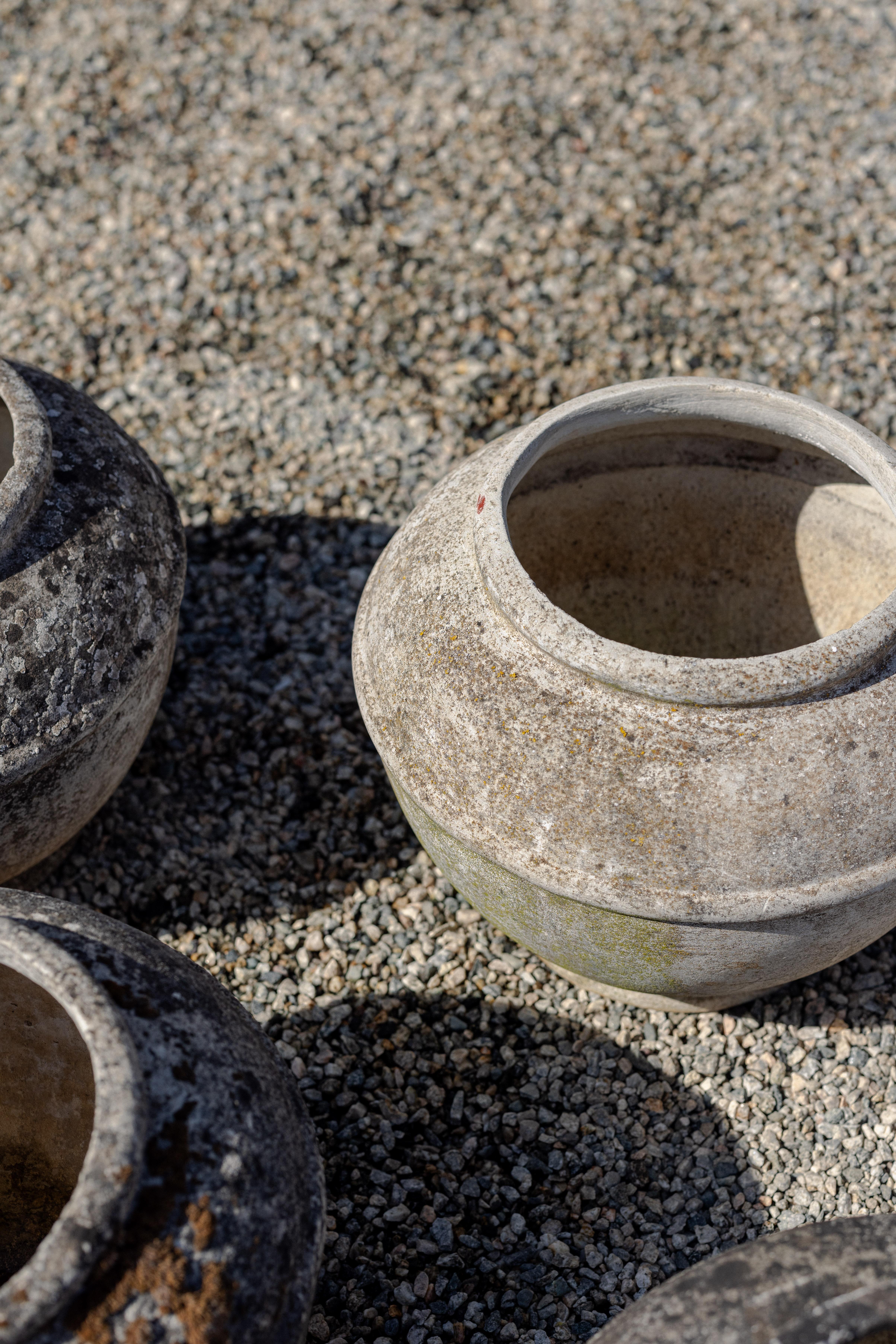 Mid-20th Century A Collection of Concrete Vases by Willy Guhl, 1960's, Switzerland For Sale