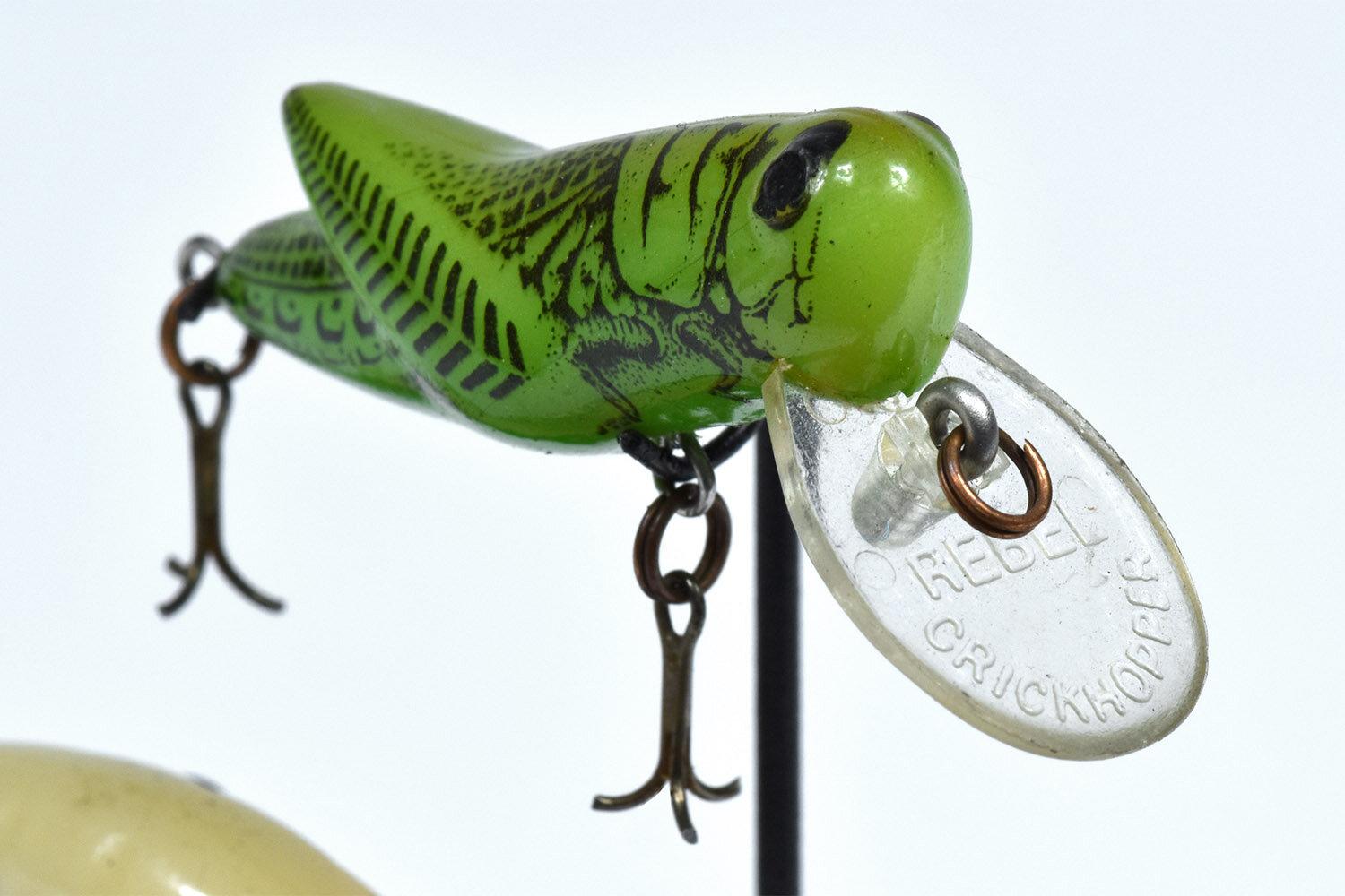 Machine-Made Collection of Five Vintage Fishing Lures