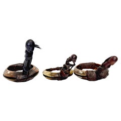 Una colección de cuatro brazaletes de guerrero Ifugao