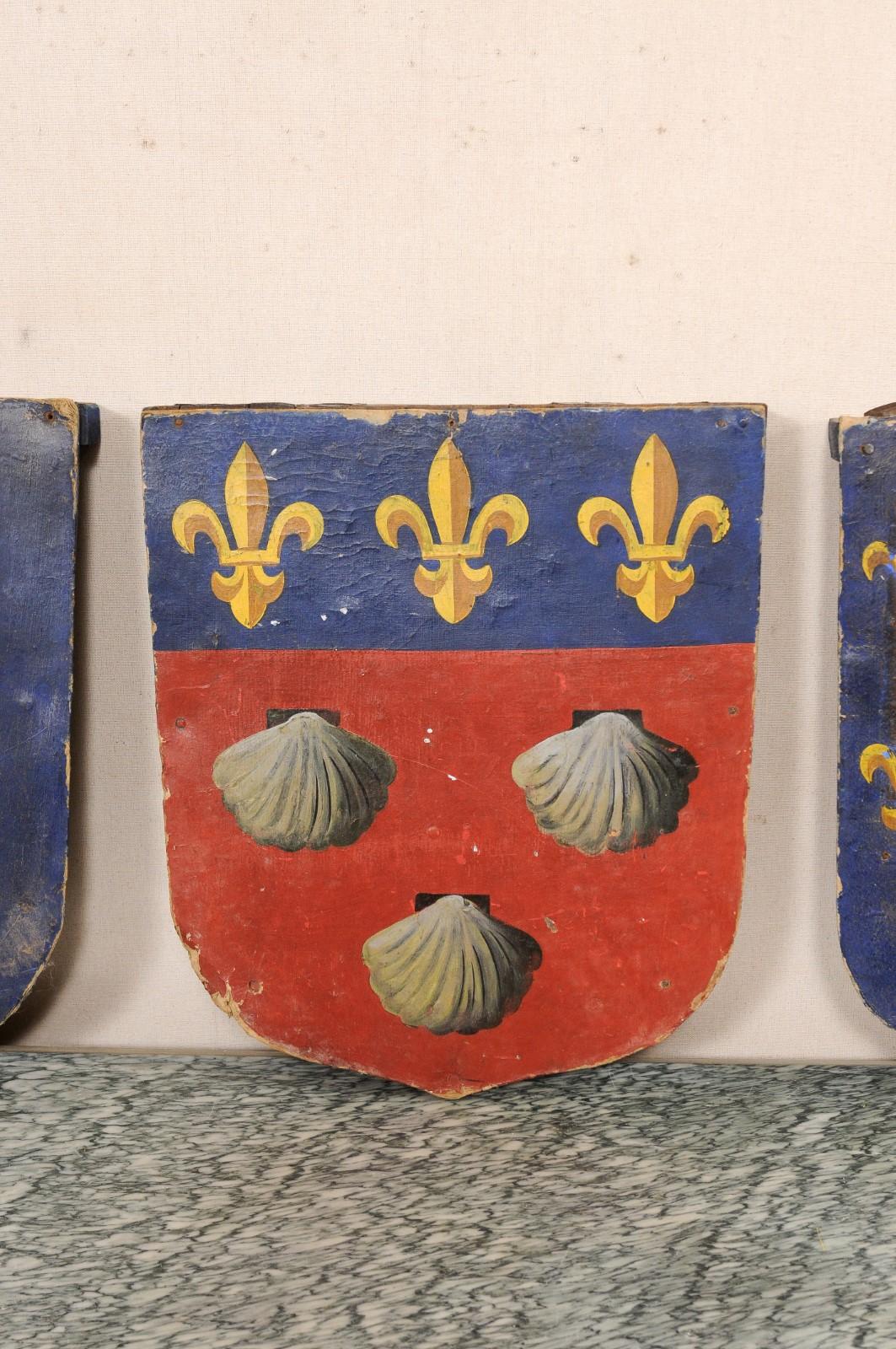A Collection of French 19th Century Processional Plaques For Sale 1