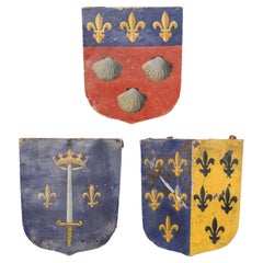A Collection of French 19th Century Processional Plaques