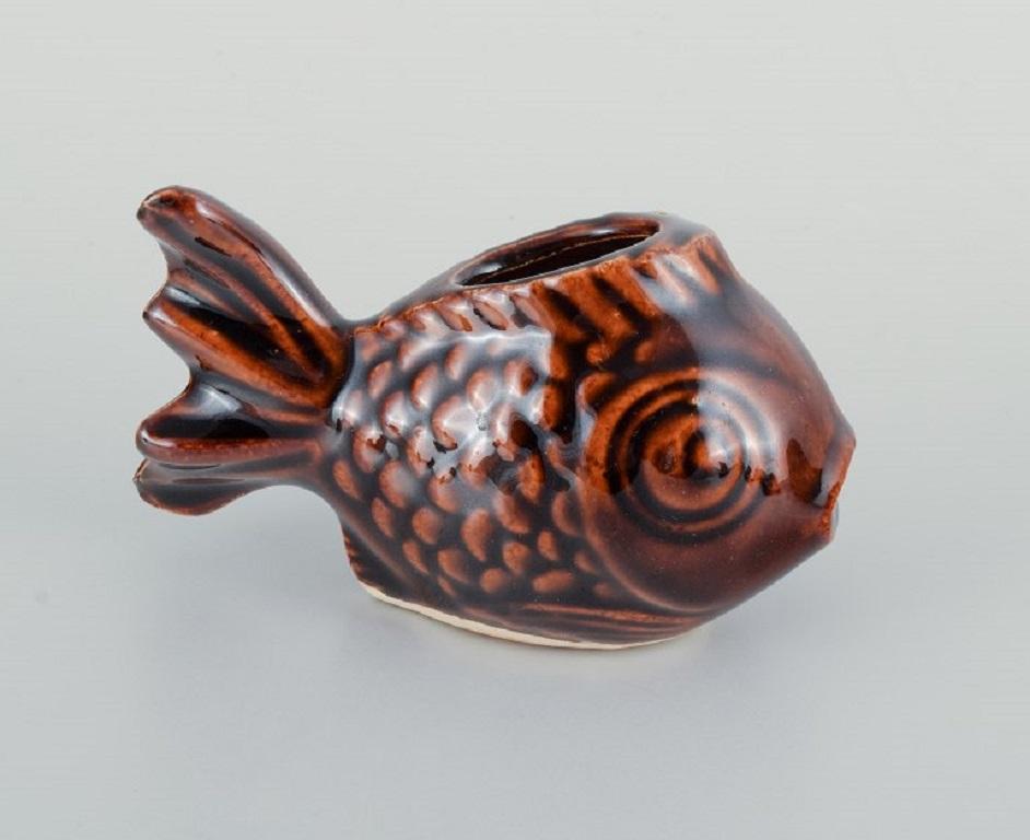 Collection of French Ceramic Fish, France, 1960/70s For Sale 2