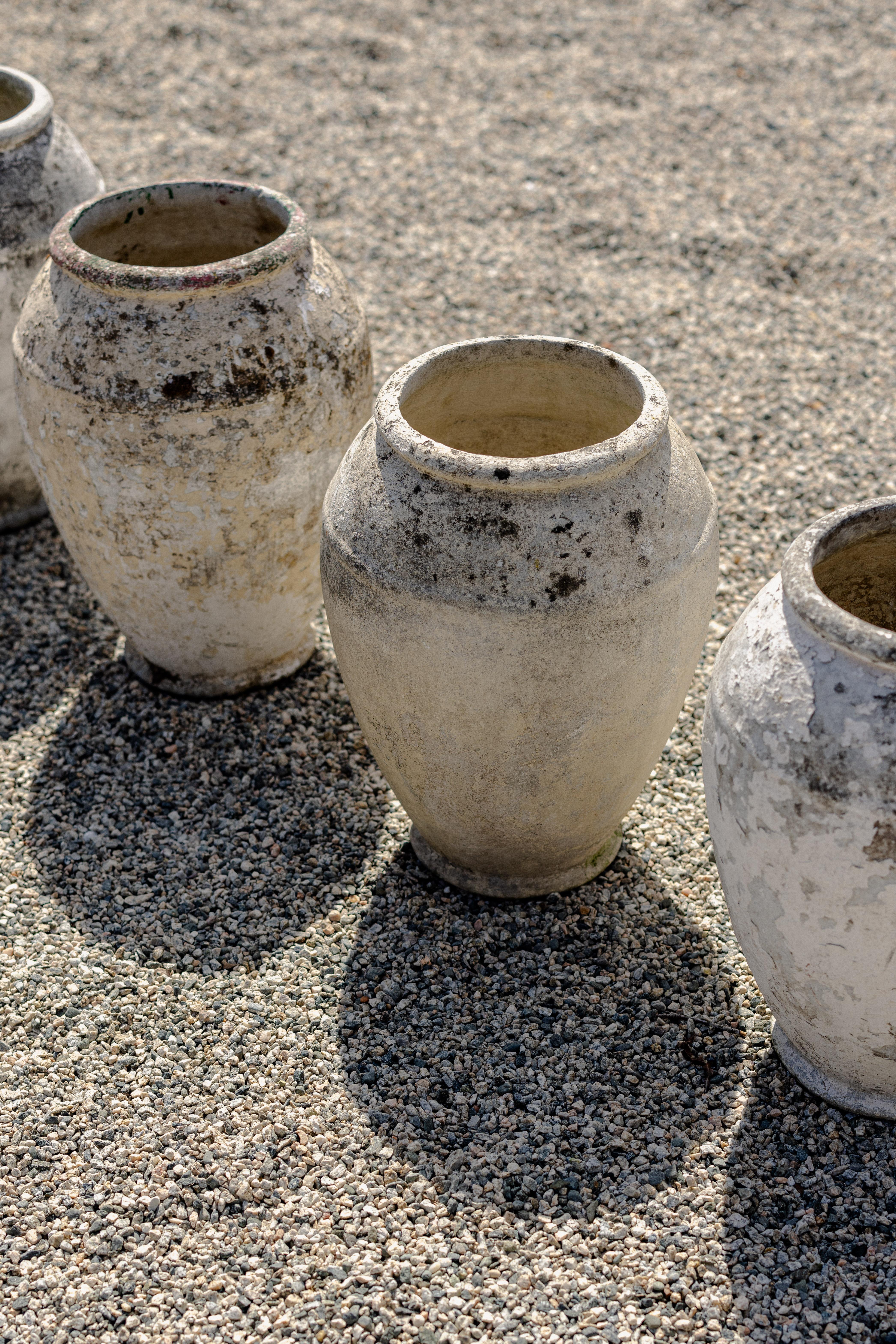A Collection of Large Concrete Vases by Willy Guhl, 1960's, Switzerland

H 20.5