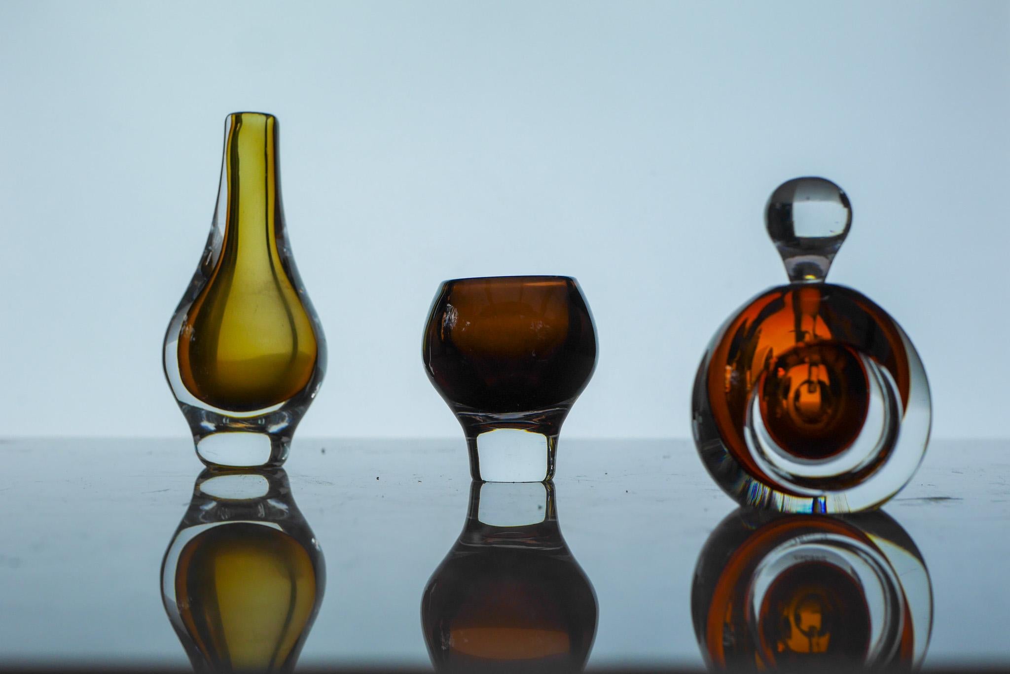 The Modern Scandinavian sommerso glass von Mona Morales Kosta Schweden - eine Sammlung im Angebot 2