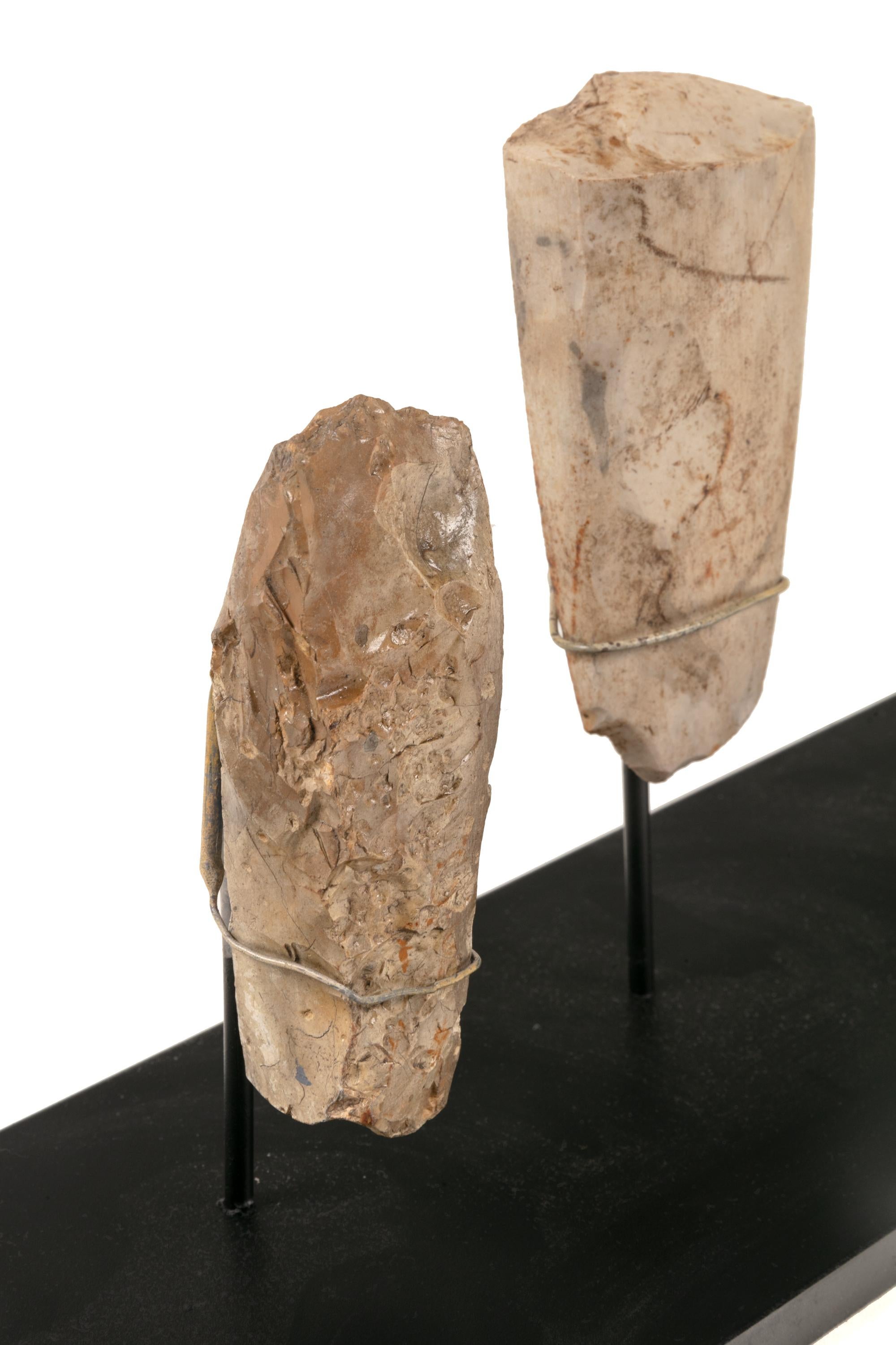 Carved Collection of Neolithic Flint Stone Tools, Scandinavia 1900 BC