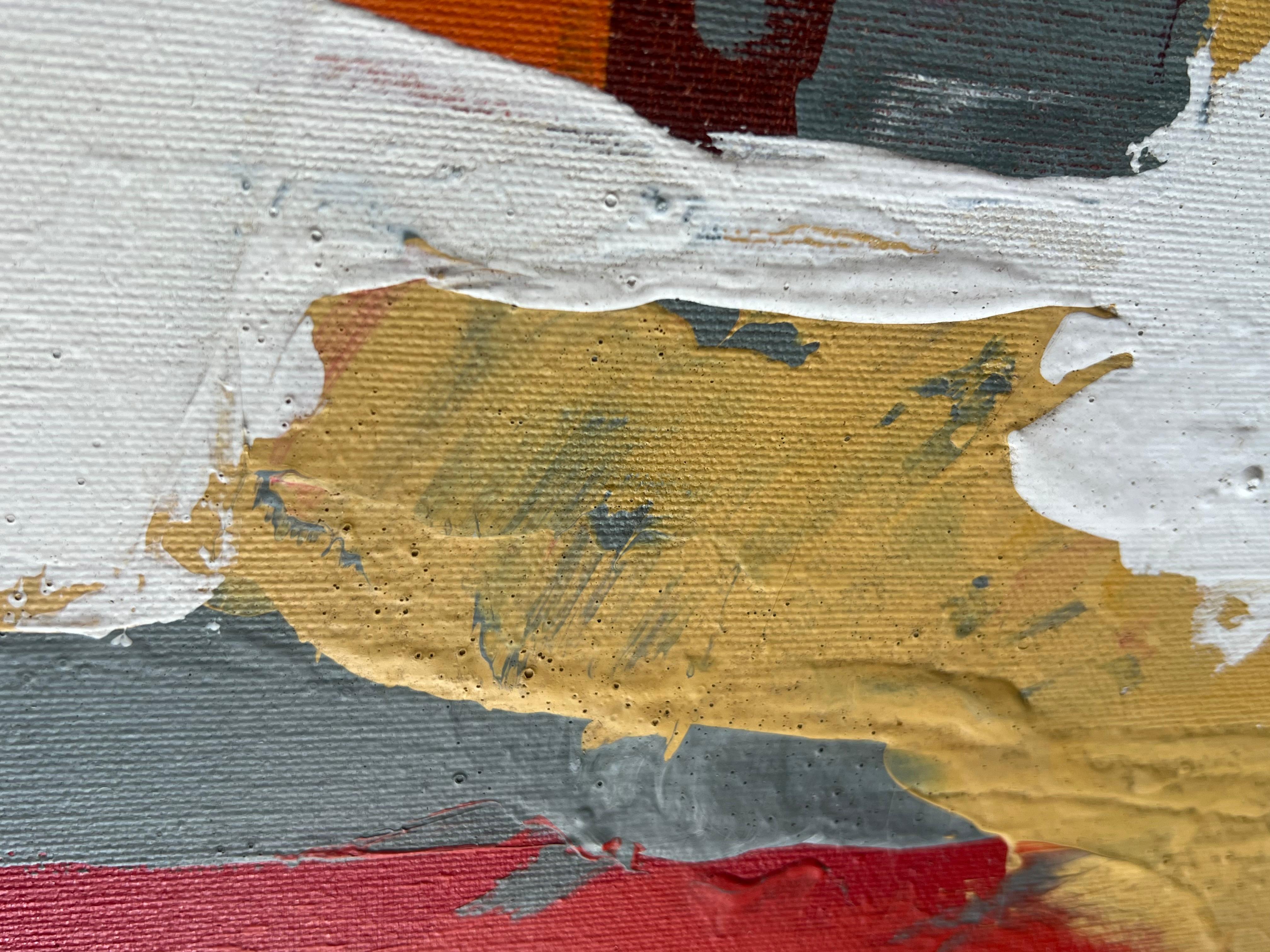 Une histoire haute en couleur  Huile sur toile de Lee Reynolds  Pour Vanguard Studios en vente 8
