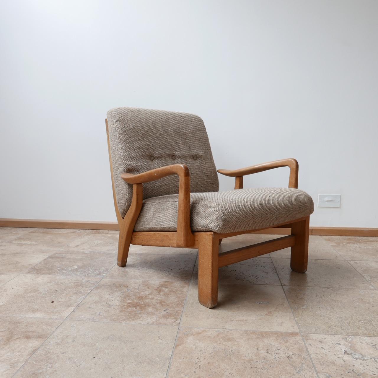 Comfy and Extremely Stylish Armchair by French Designers Guillerme et Chambron 4