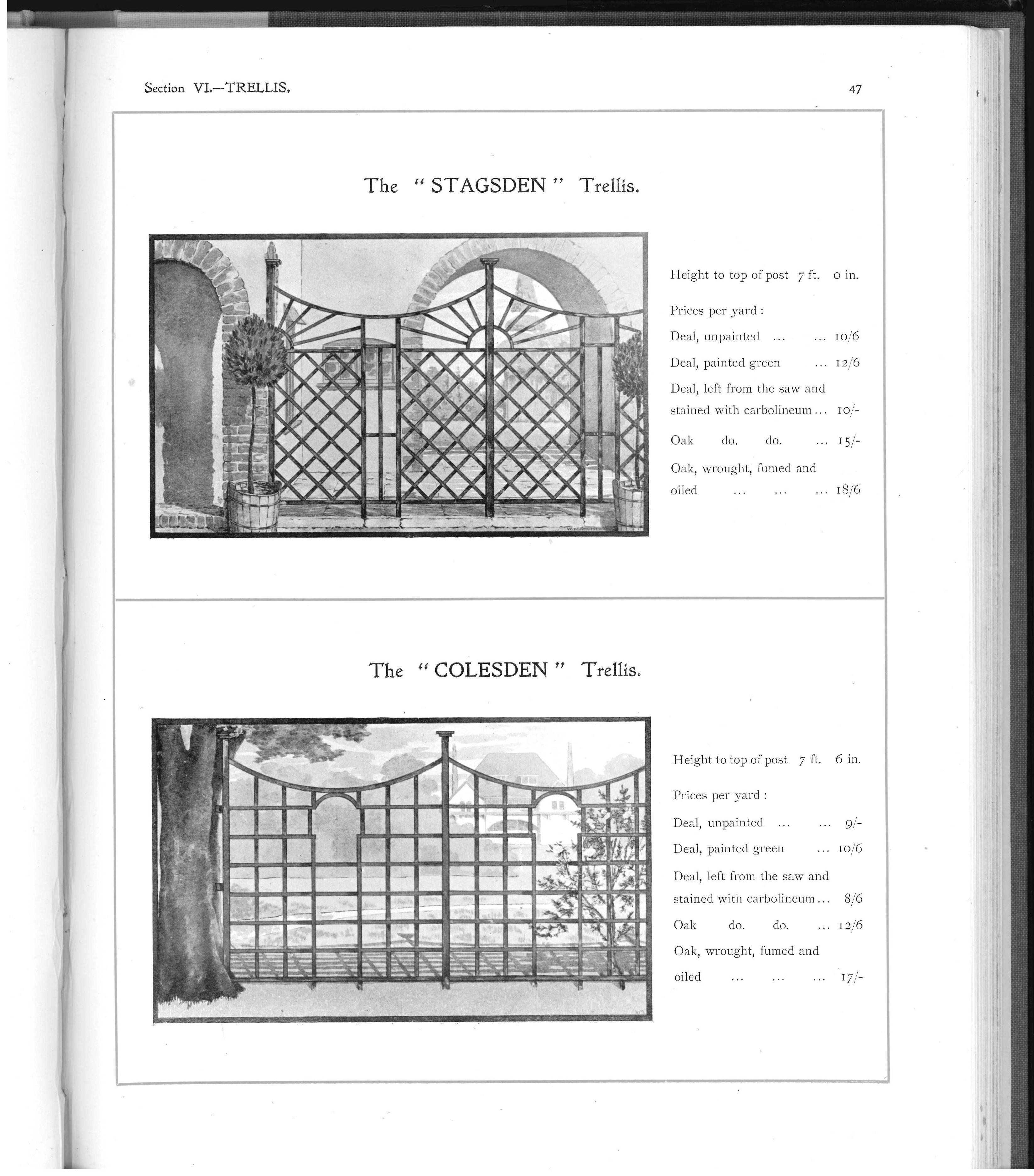 Complete Catalogue of Garden Furniture & Garden Ornament by the Pyghtle Works 1