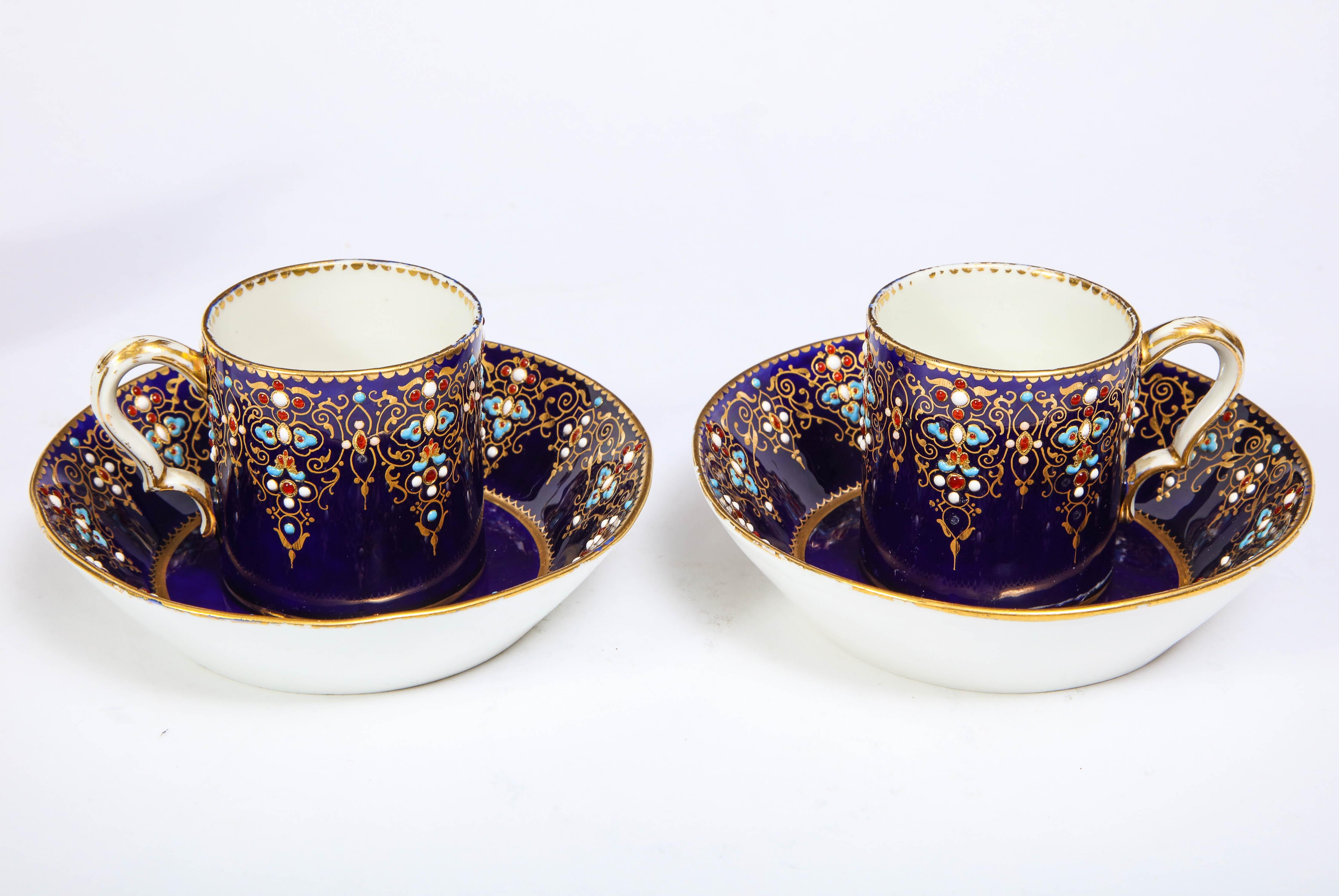 sevres porcelain tea set