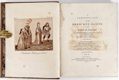 A Complete View of the Dress and Habits of the People of England by J. Strutt