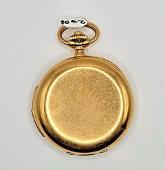 A Complicated 5 Minute Repeater 18k Gold Full Hunter Pocket Watch J Dauer Geneve