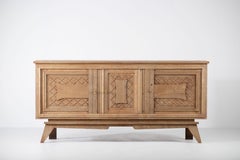 René Gabriel - Spirit - Buffet - Oak - 1950 - France - Reconstruction