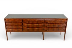 A Console Table with 10 Asymmetrically-arranged Drawers