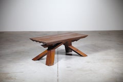 Tavolino da caffè costruttivista di Dominique Zimbacca Francia, anni '60