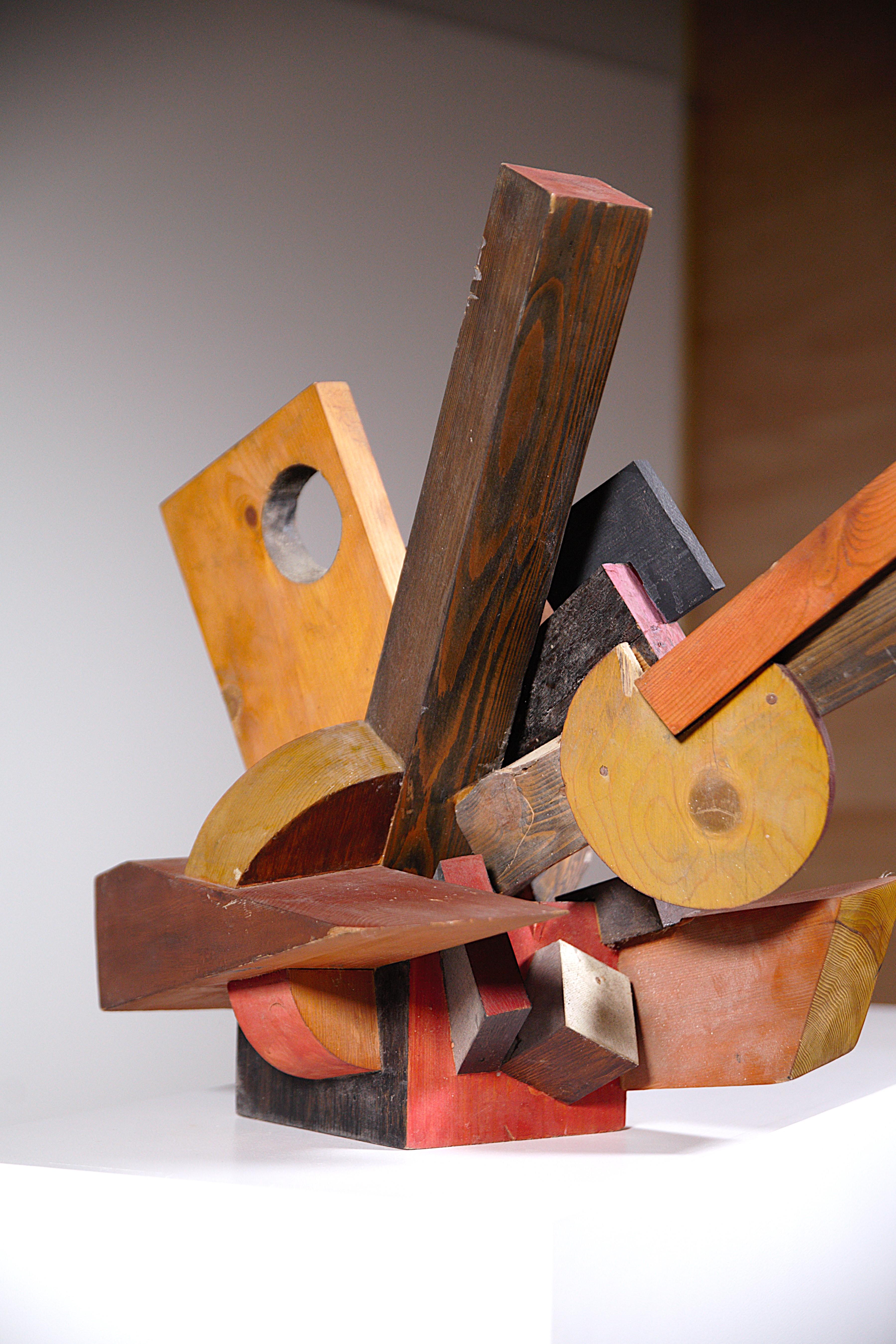 A Constructivist Sculpture by Louis Sala France 1970 For Sale 5