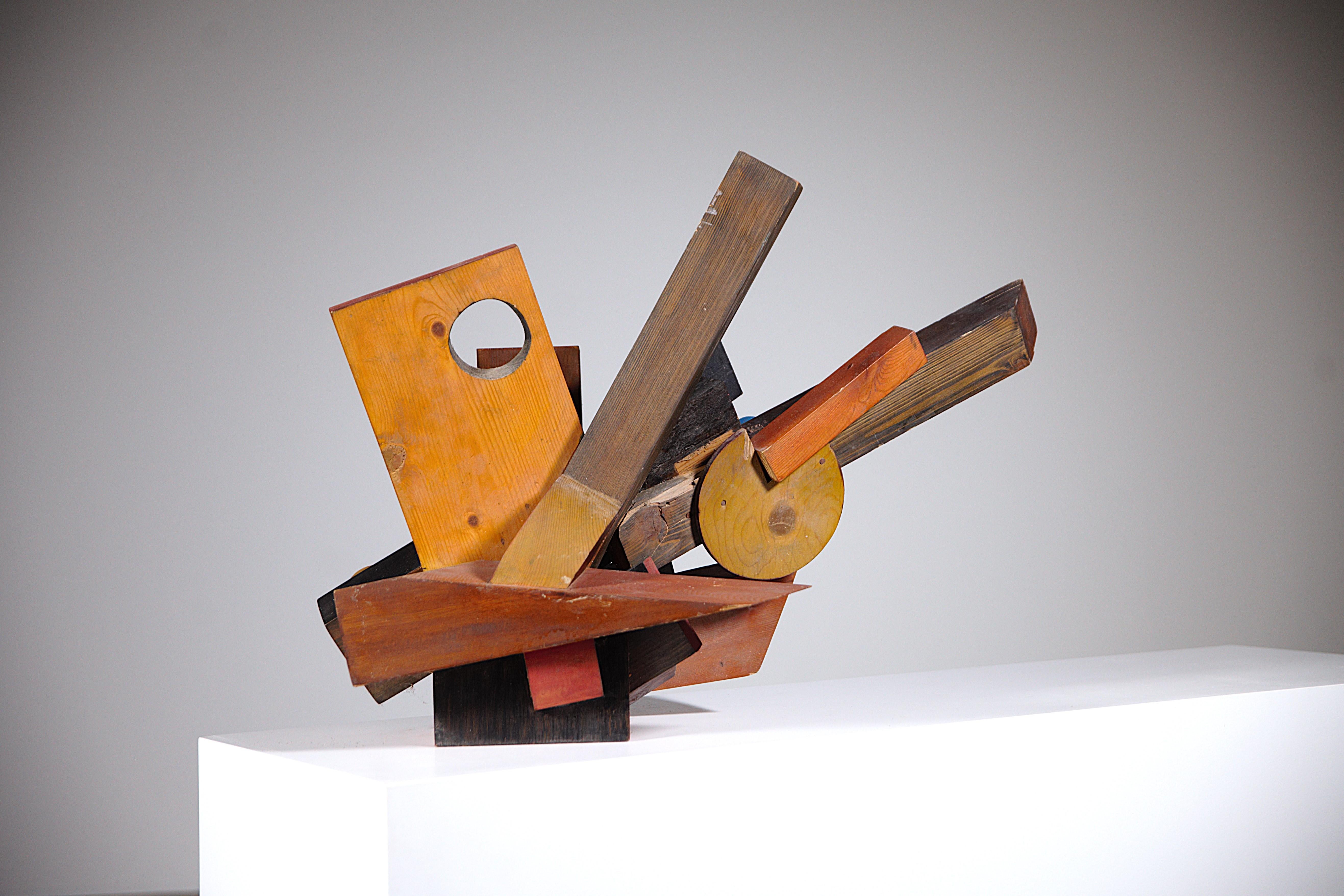 A Constructivist Sculpture by Louis Sala France 1970 For Sale 6
