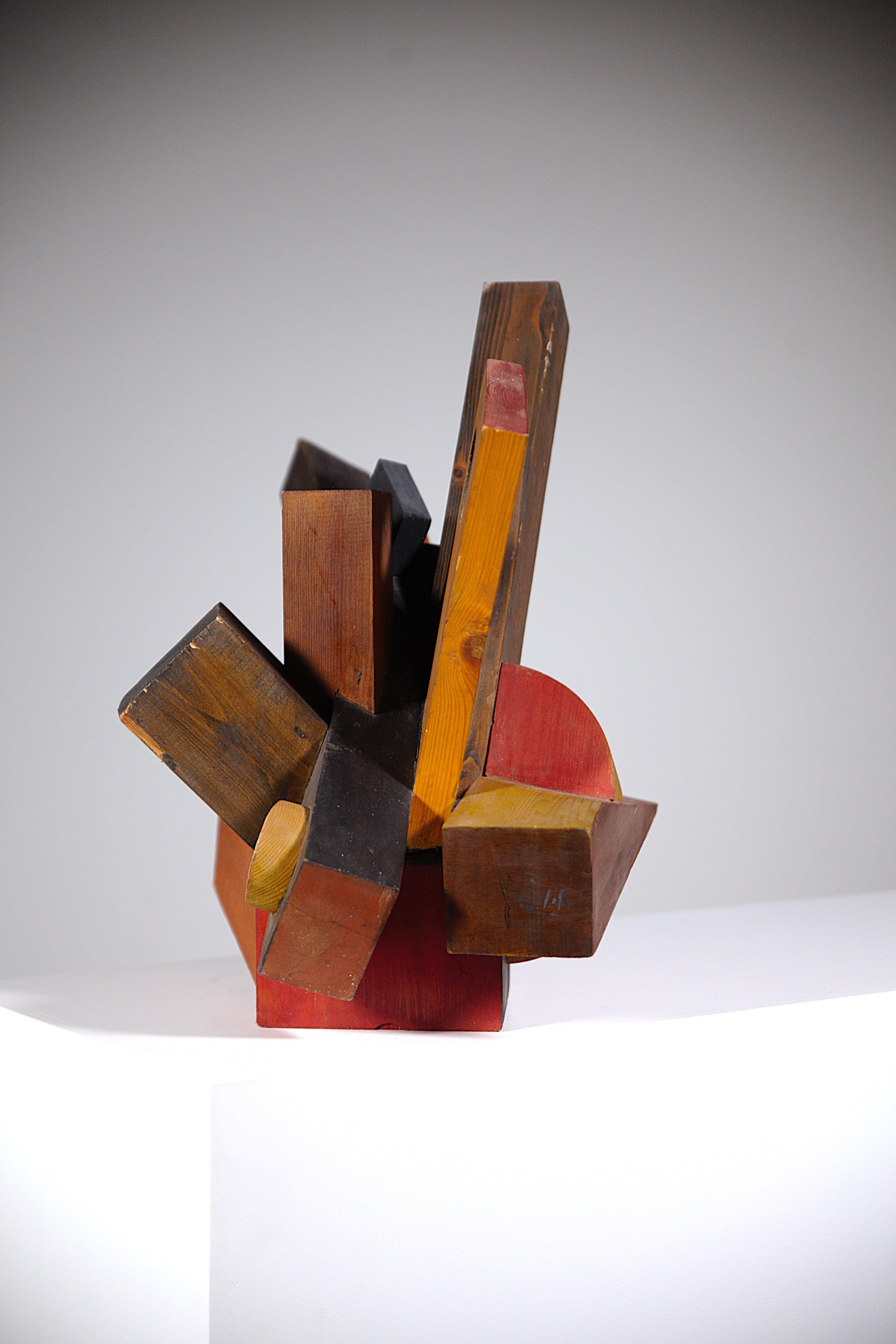 A Constructivist Sculpture by Louis Sala France 1970 For Sale 7