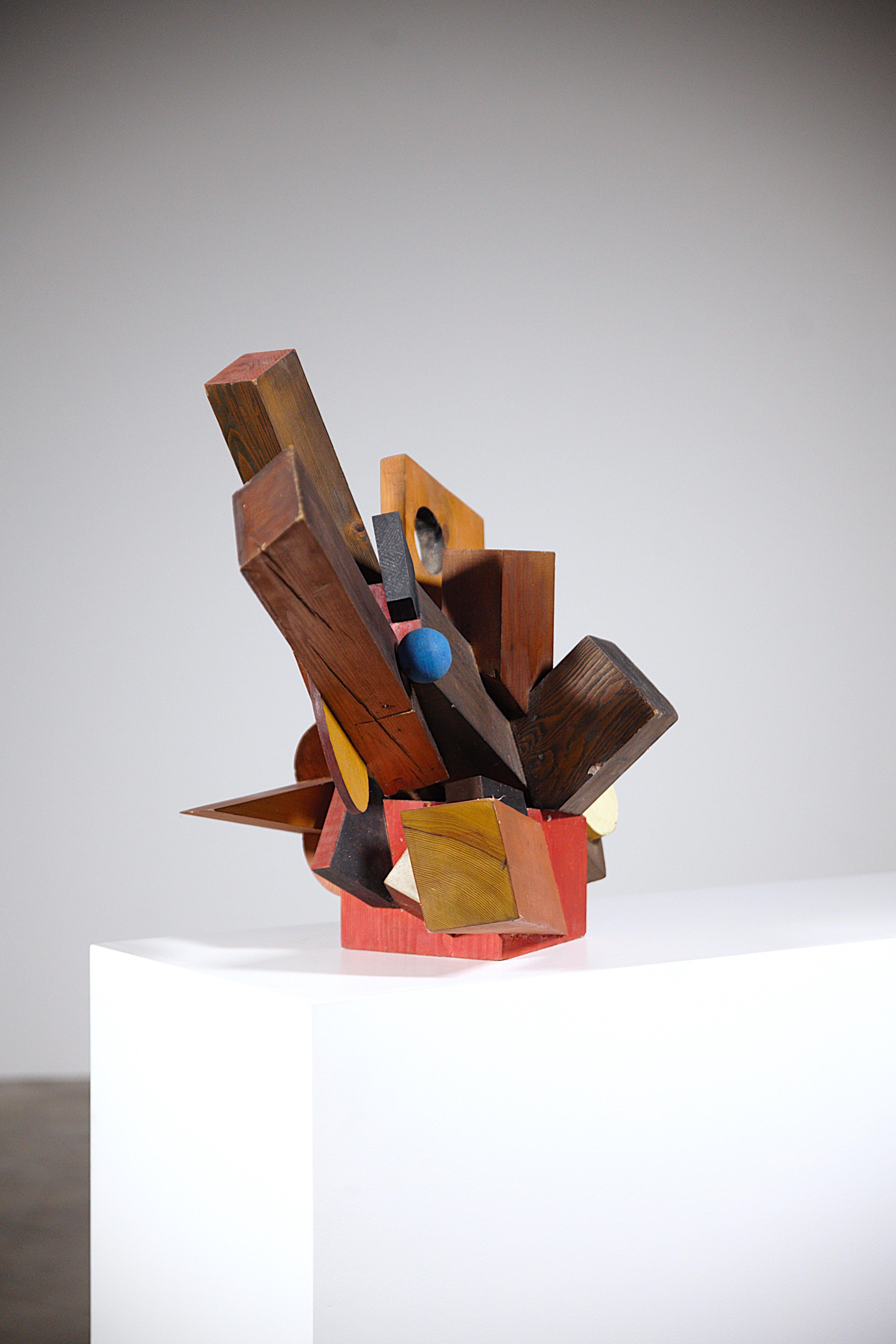 A Constructivist Sculpture by Louis Sala France 1970 For Sale 1