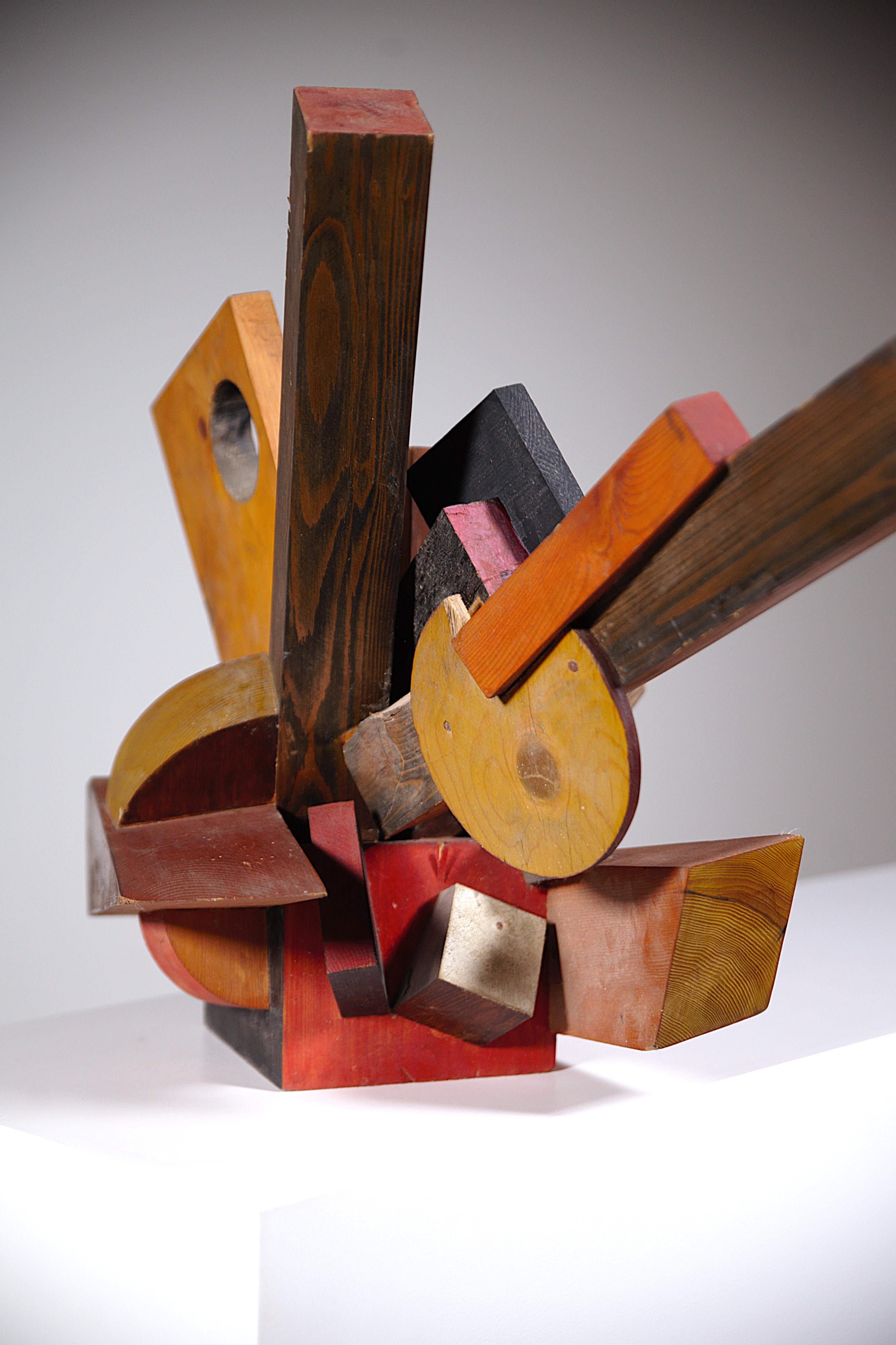 A Constructivist Sculpture by Louis Sala France 1970 For Sale 2