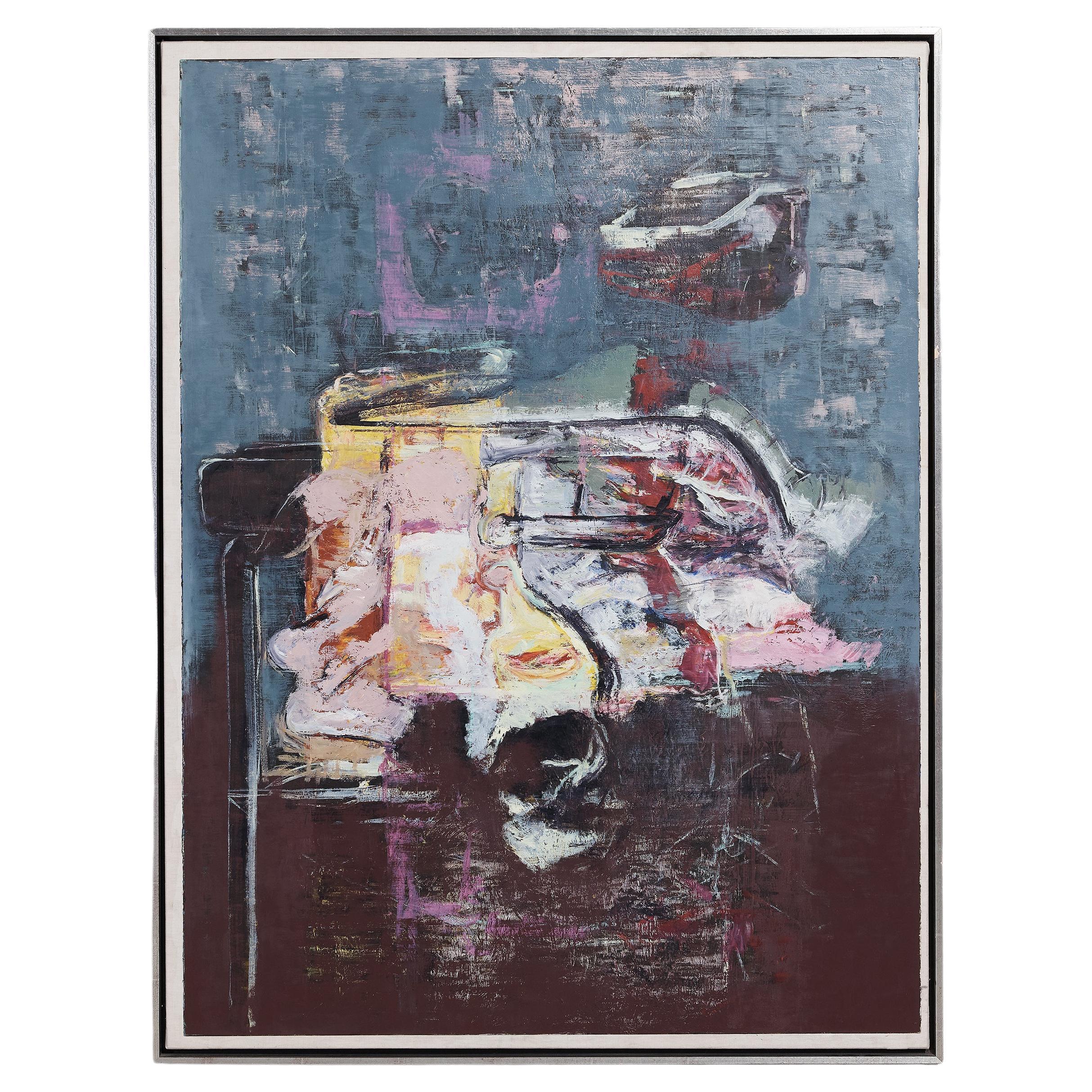 A Contemporary Abstract Painting by Miguel Ybáñez (Born 1946) For Sale