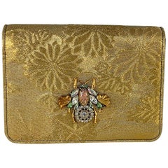 A contemporary 'Ameratsu' japanese brocade melissa bag (model)