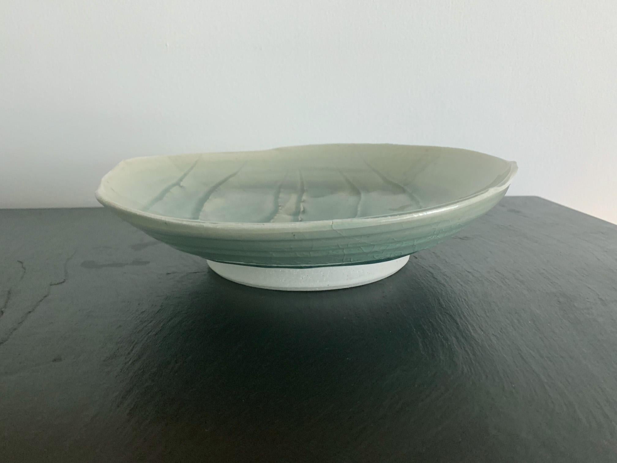 American Contemporary Ceramic Bowl by Teruo Hara