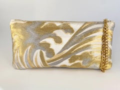A Contemporary 'Chiyoko' clutch bag in vintage Japanese brocade fro