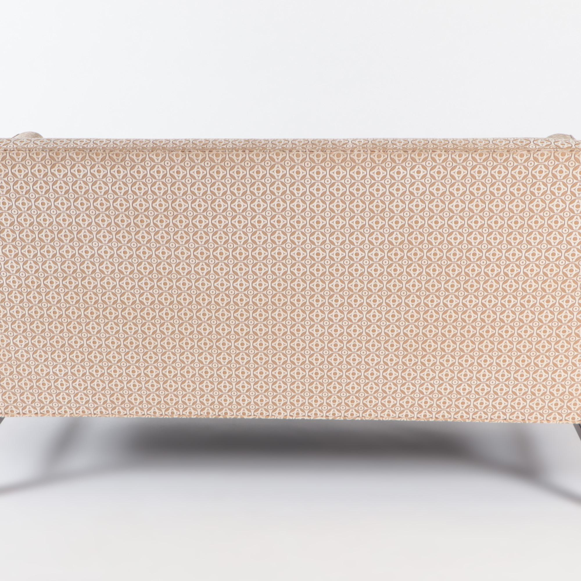 North American A Mid Century Modern style Edward Ferrell two seat upholstered sofa, late 20th C