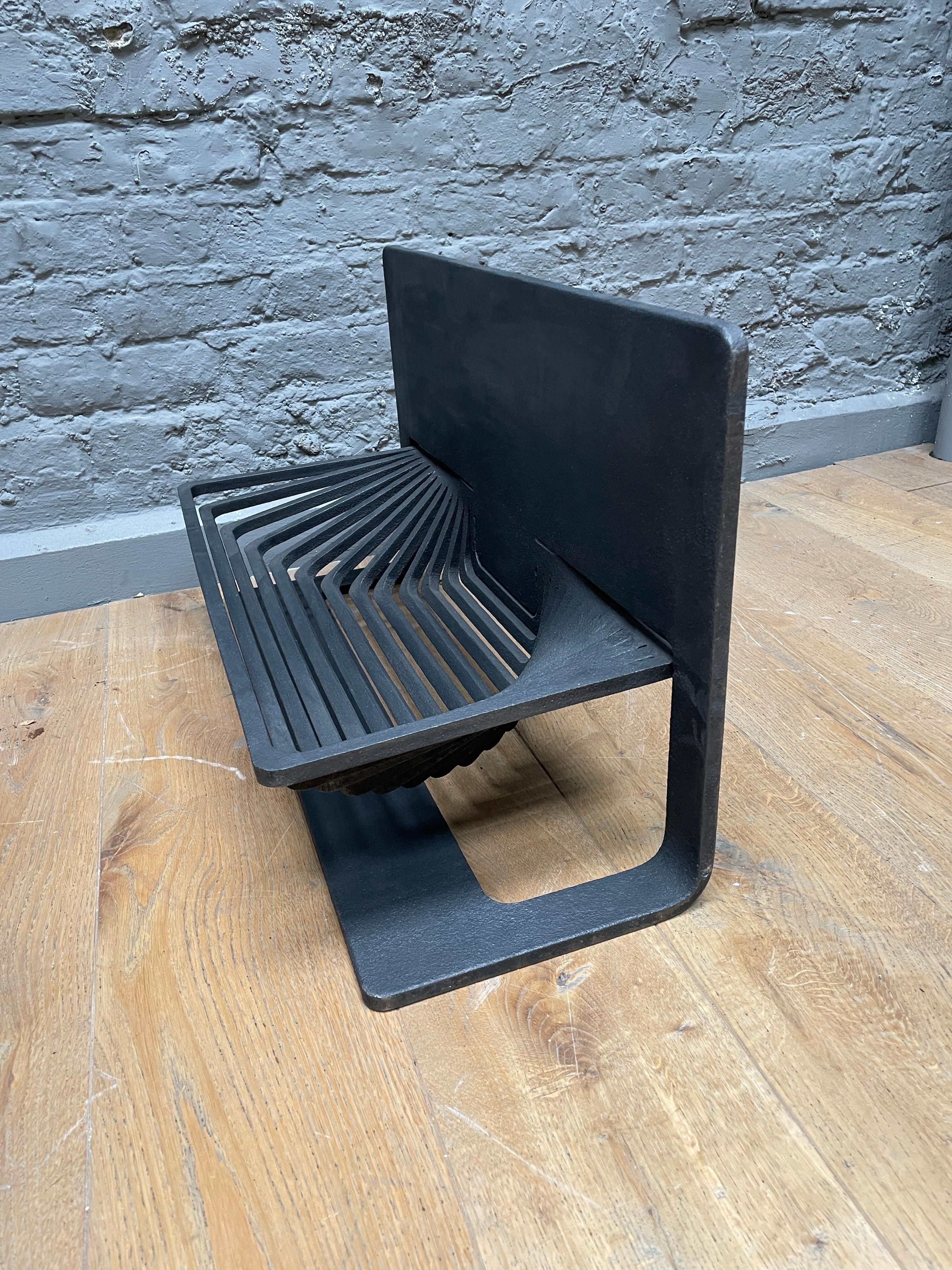 Contemporary Fire Grate by Stuart Hill For Sale 3