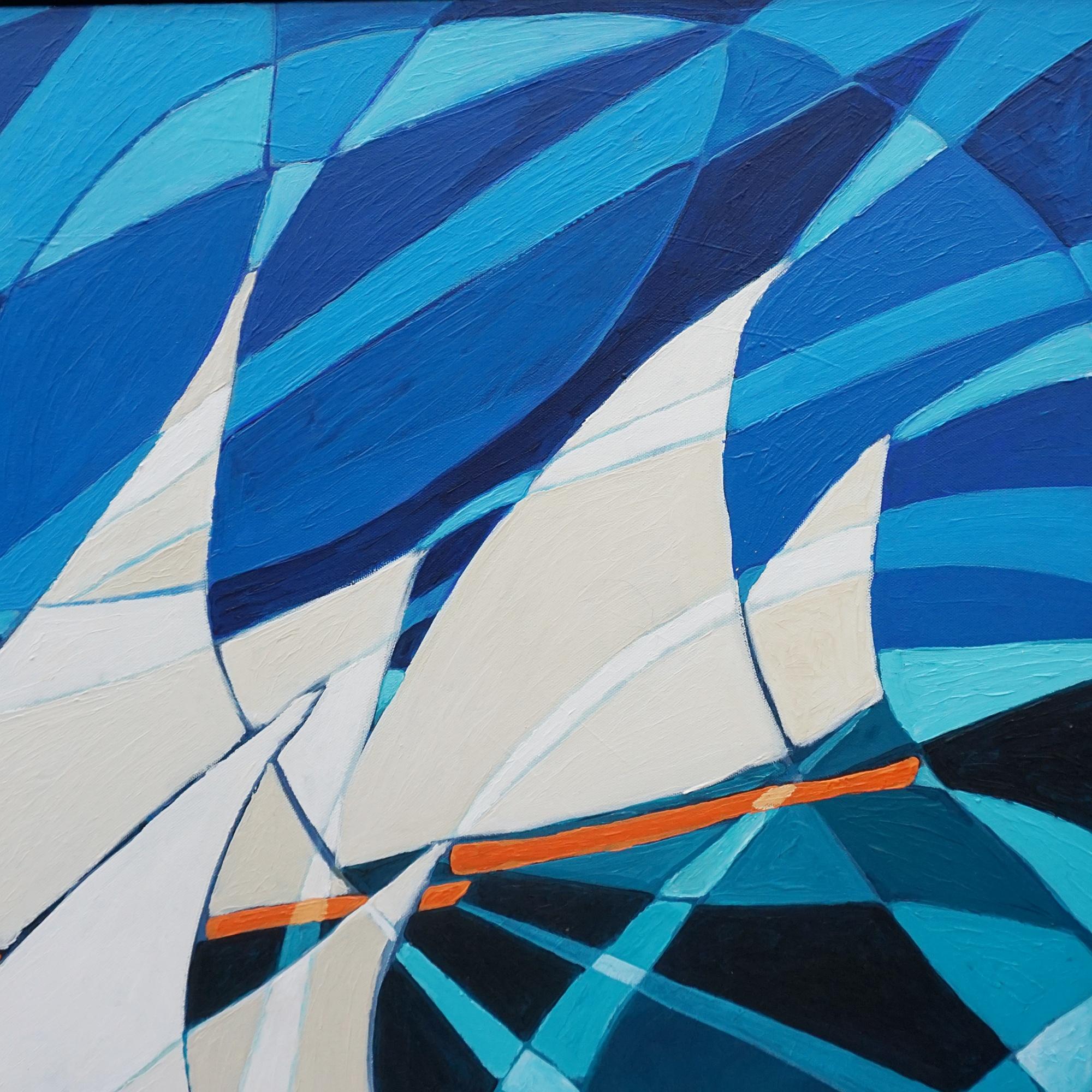 A Contemporary Oil on Canvas by Vera jefferson 4