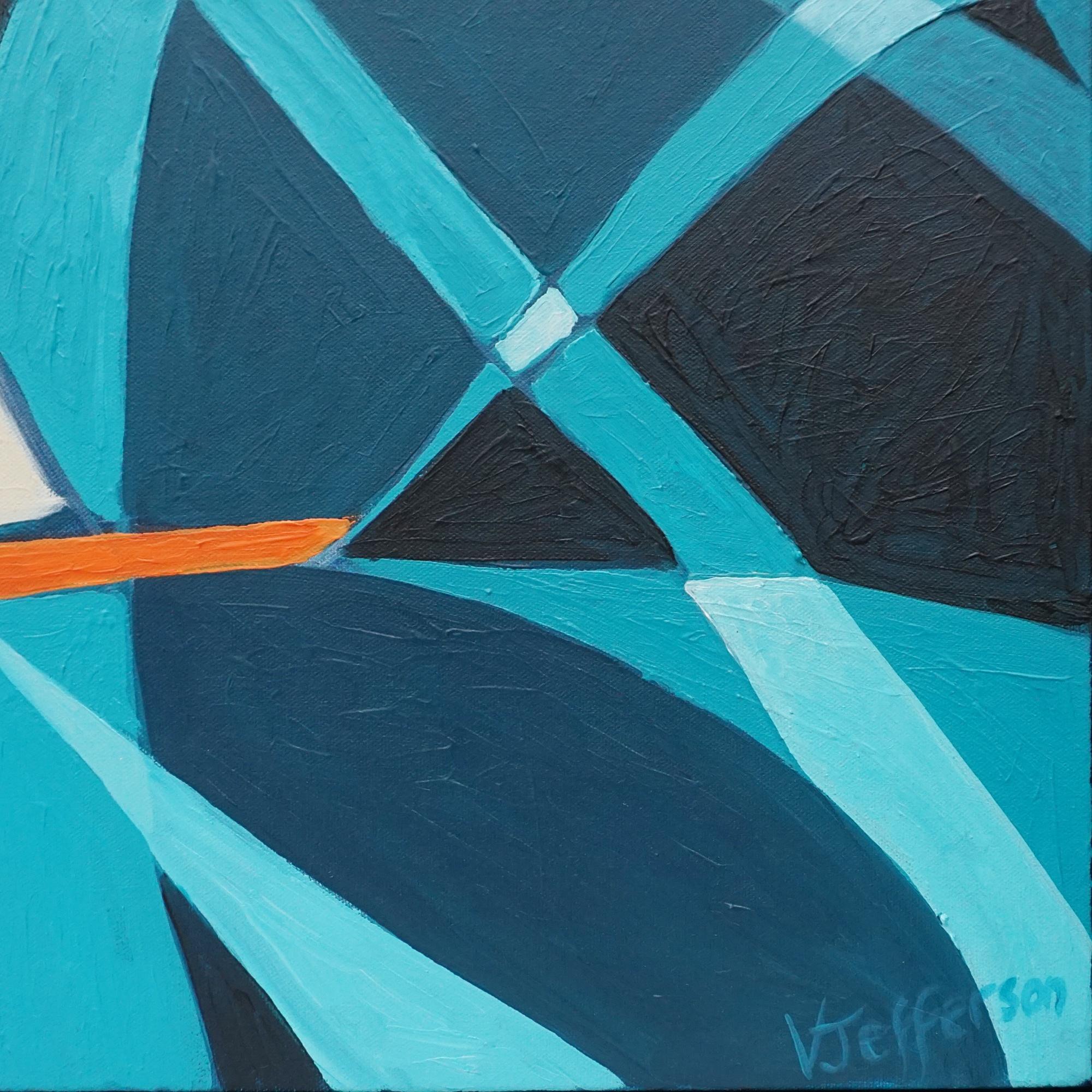 A Contemporary Oil on Canvas by Vera jefferson In Excellent Condition In Forest Row, East Sussex