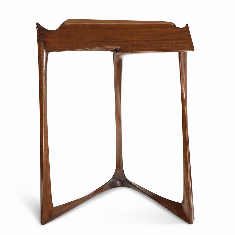 American Contemporary Side Table Designed by Newman-Krasnogorov For Sale