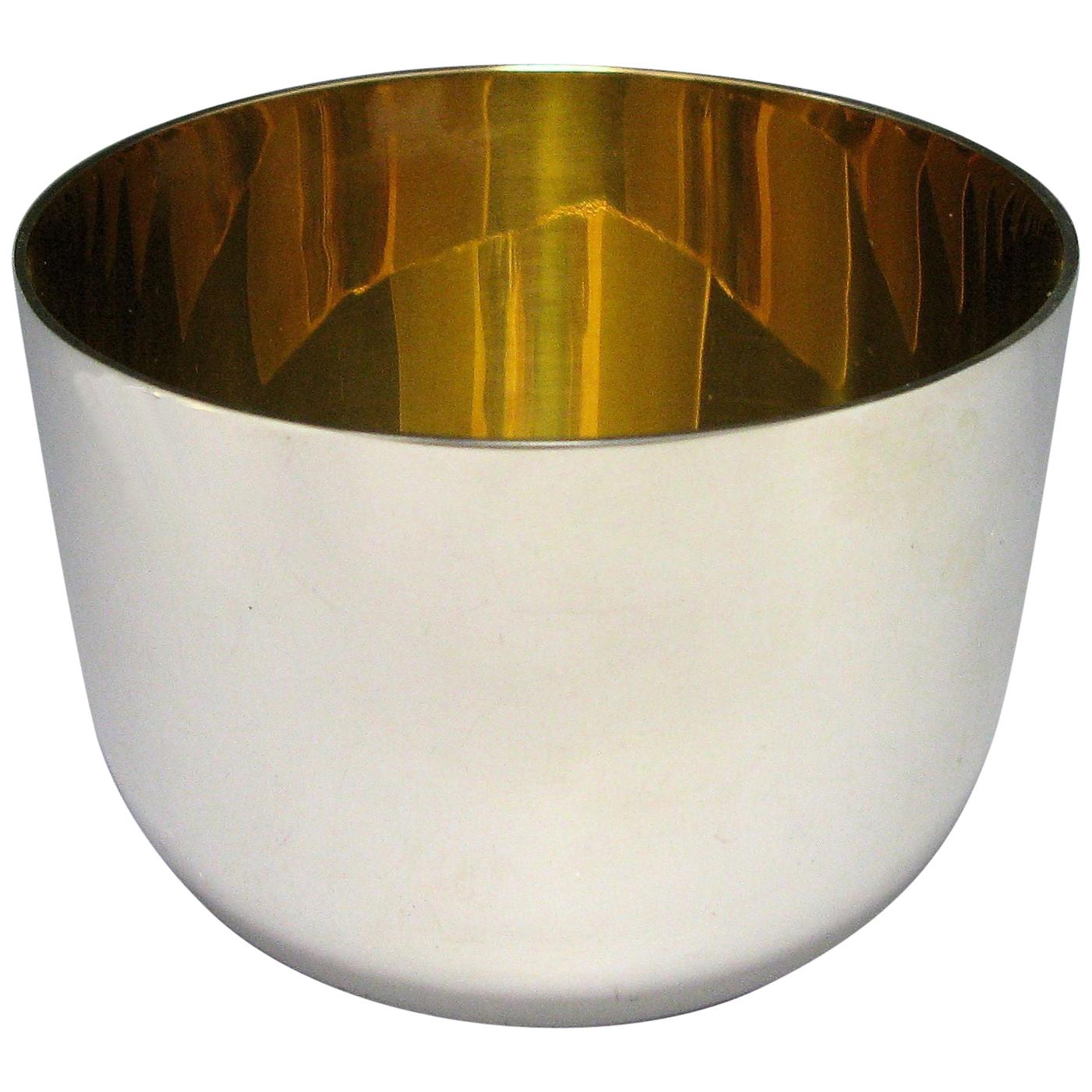 Contemporary Sterling Silver Tumbler Cup/Beaker For Sale