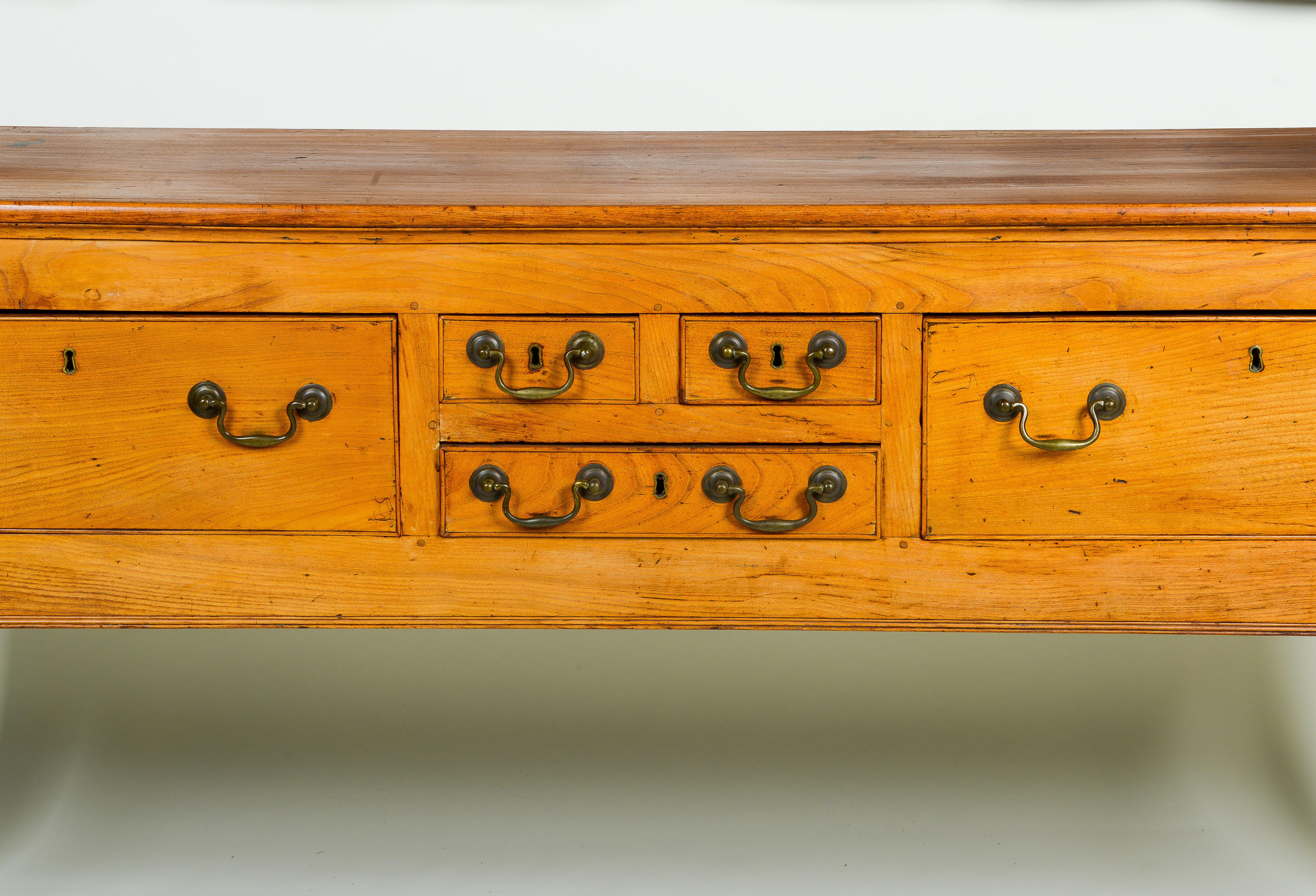 French Provincial A Continental Fruitwood Side Table For Sale