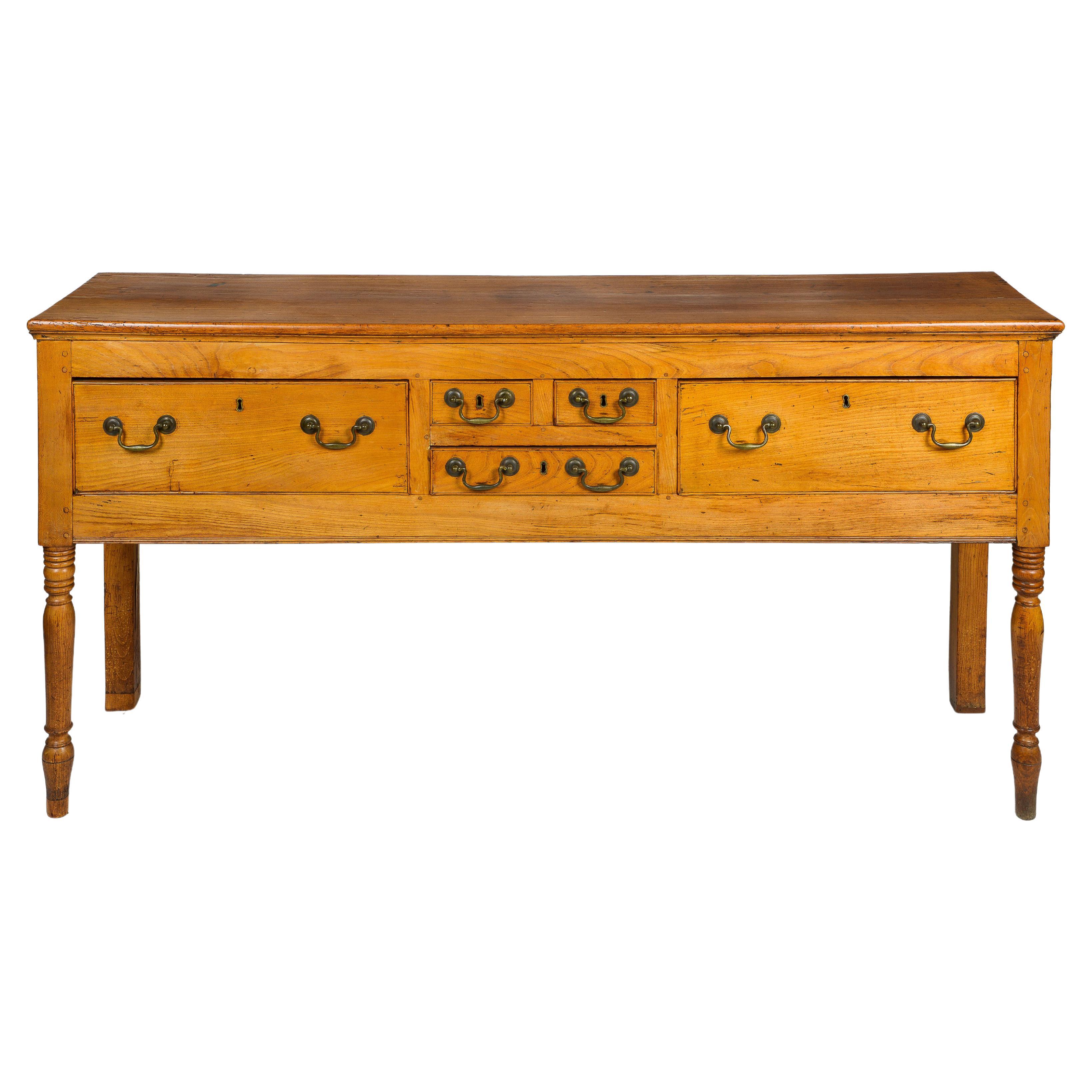 A Continental Fruitwood Side Table For Sale